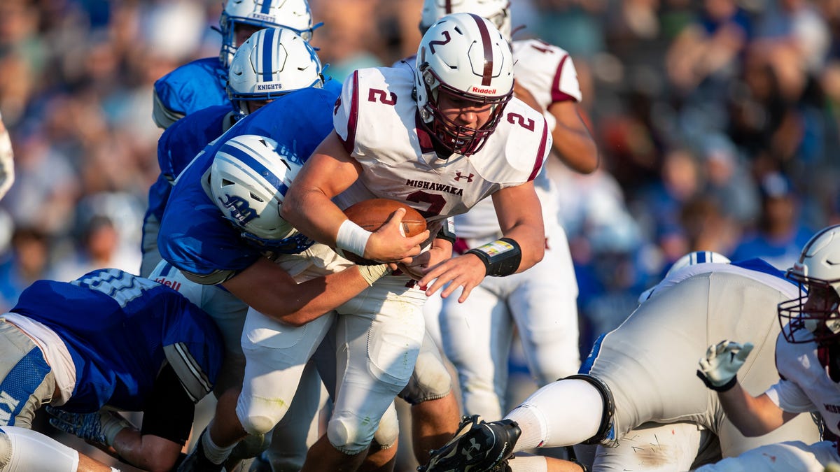 Photos: Mishawaka vs. Marian in high school football