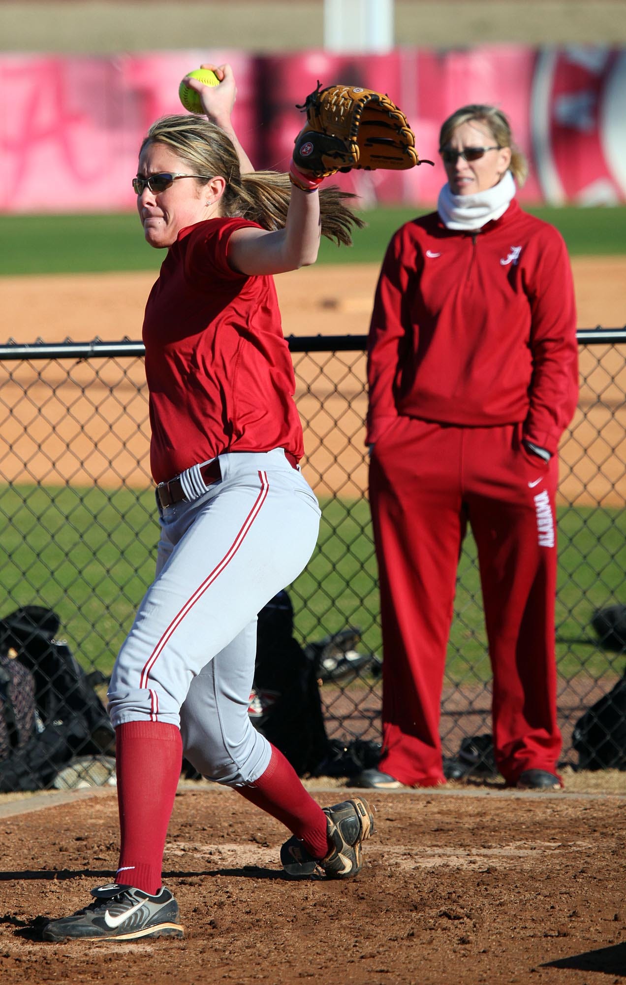 Former Sec Softball Coach Vann Stuedeman Is Coaching Pitchers At Tchs