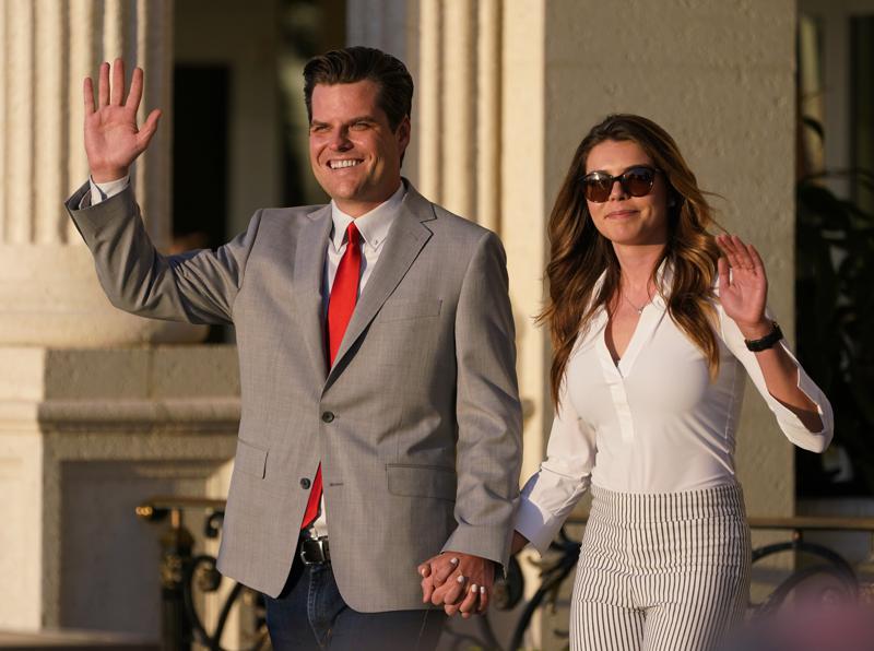 Matt Gaetz Elopes, Married Ginger Luckey On Catalina Island