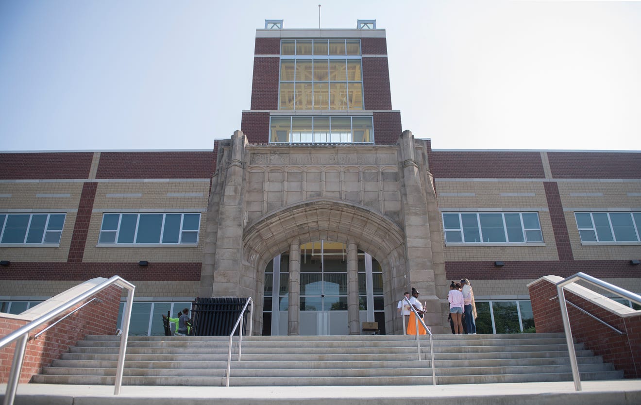 Camden High, rebuilt and reimagined, opens its doors