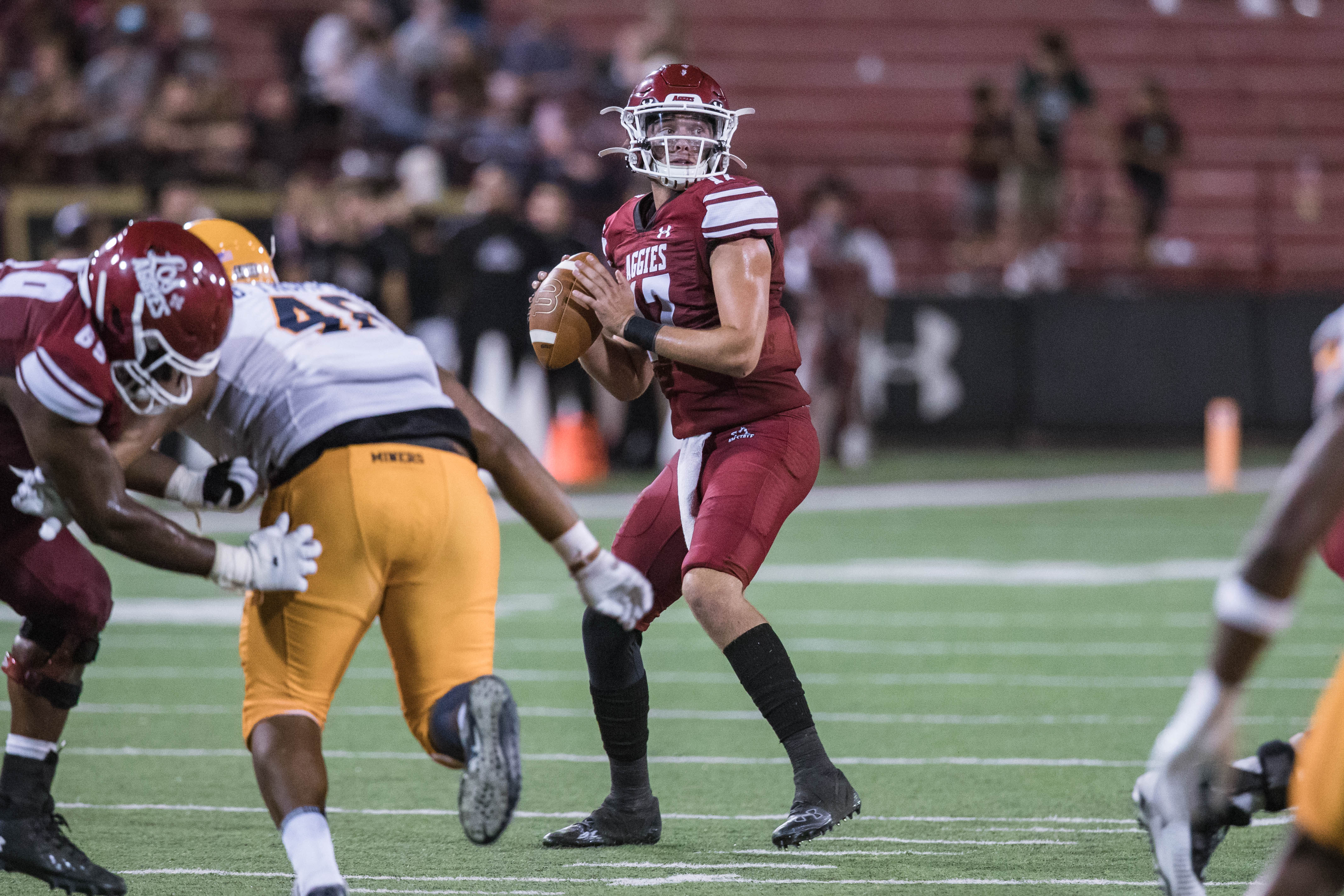 New Mexico State, San Jose State game a family affair for family of Aggies  QB Weston Eget