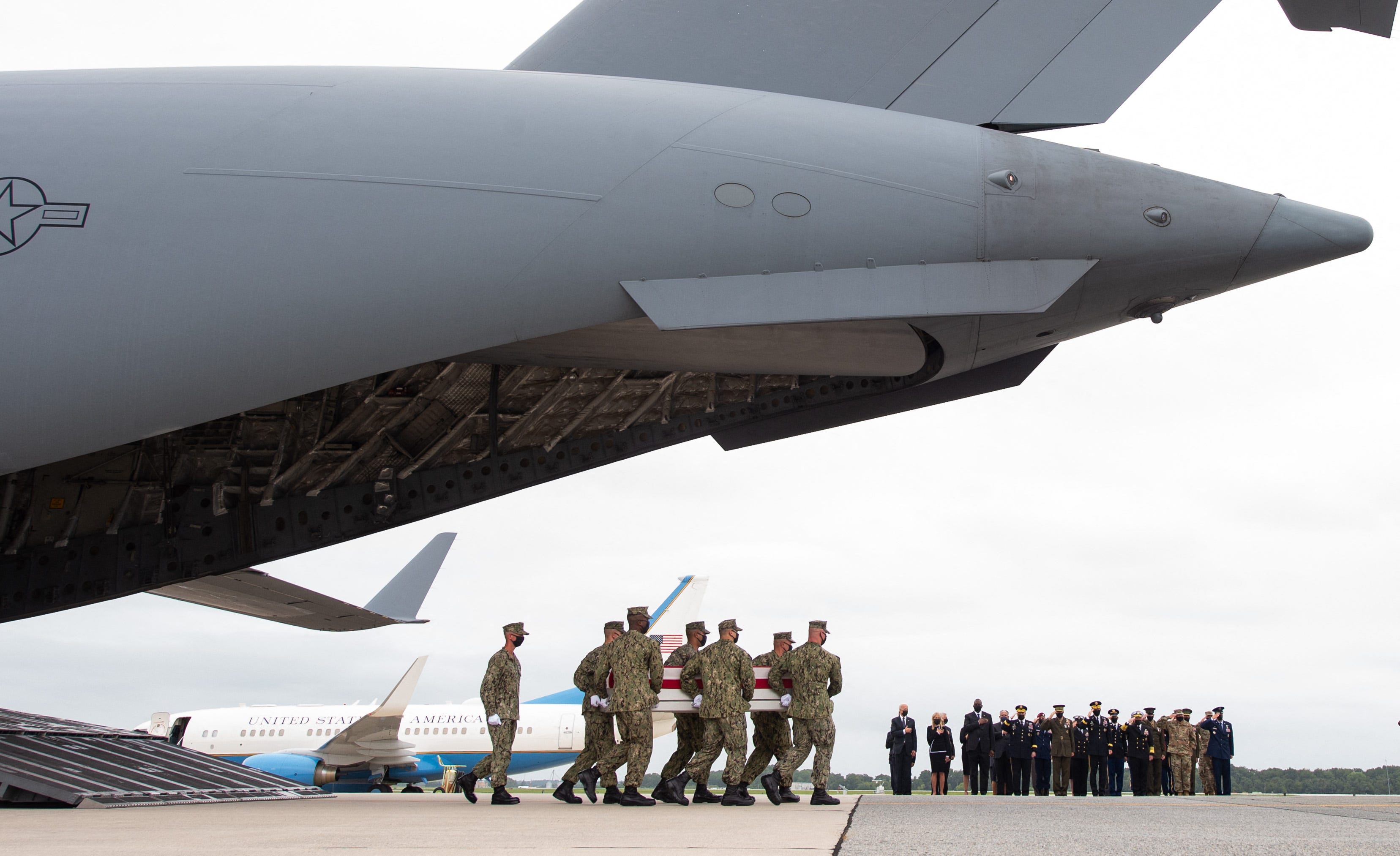 Joe Biden Meets Families Of 13 Service Members Killed In Kabul Bombing