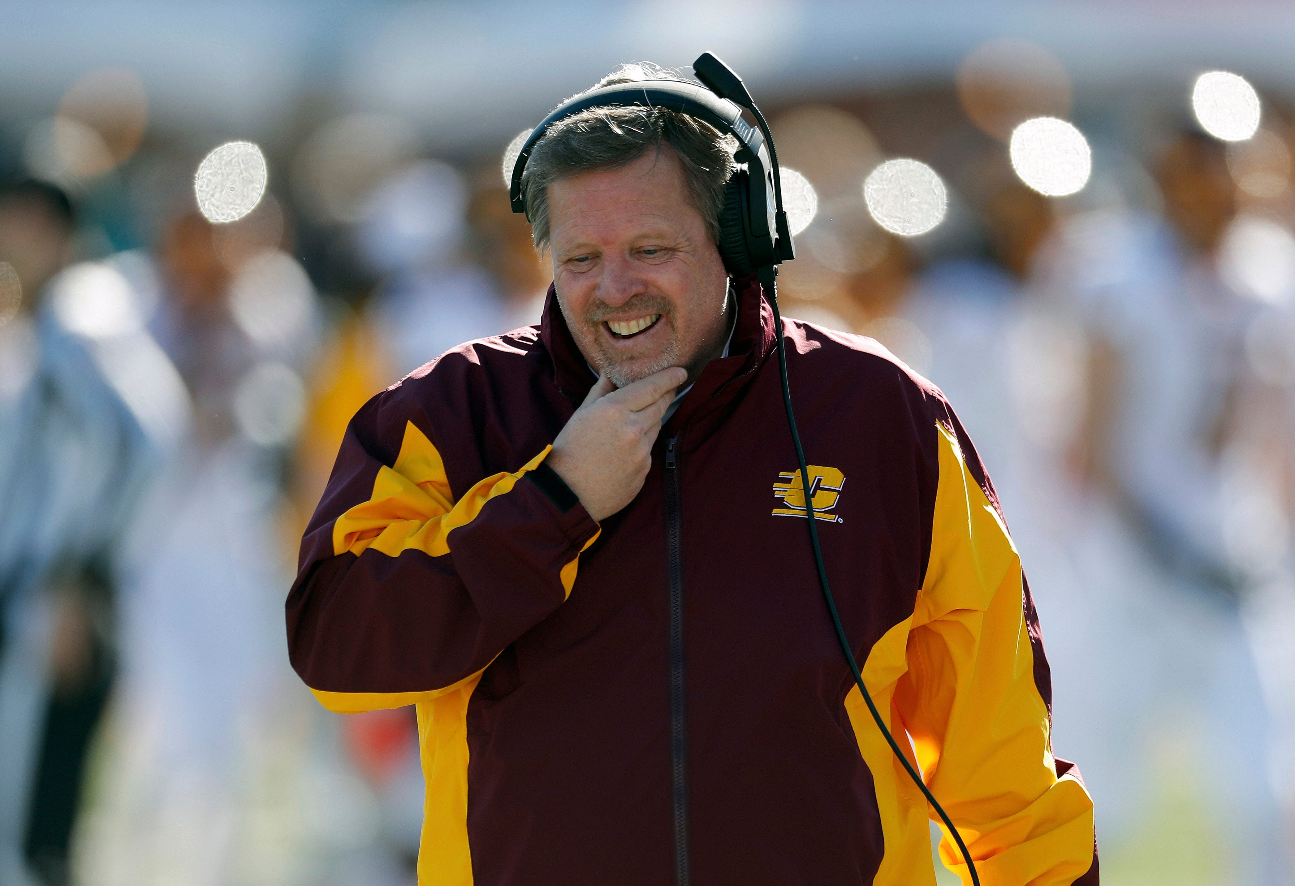 Central Michigan football coach could miss Mizzou game Saturday