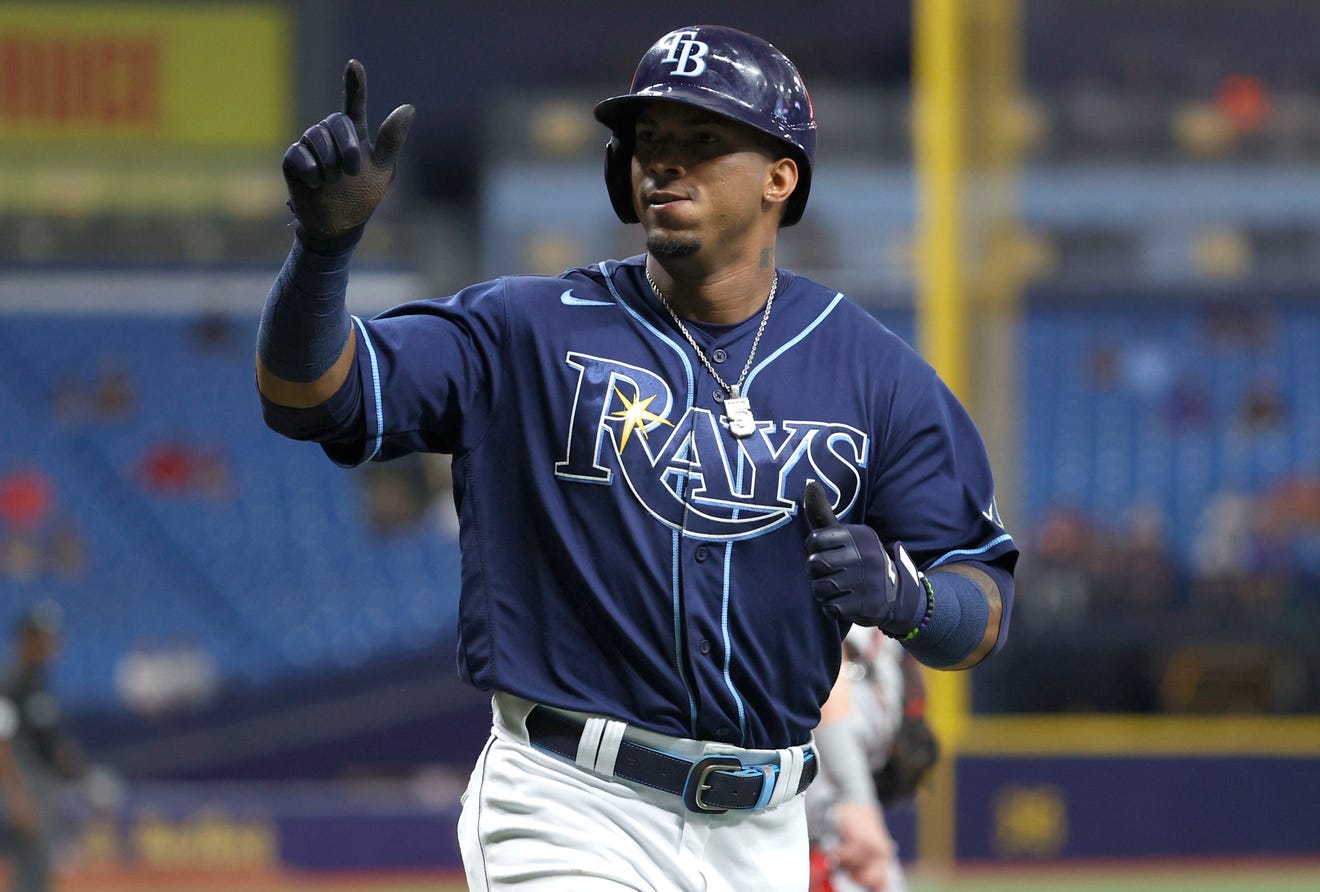 Wander Franco stats 20yearold is making history with Rays