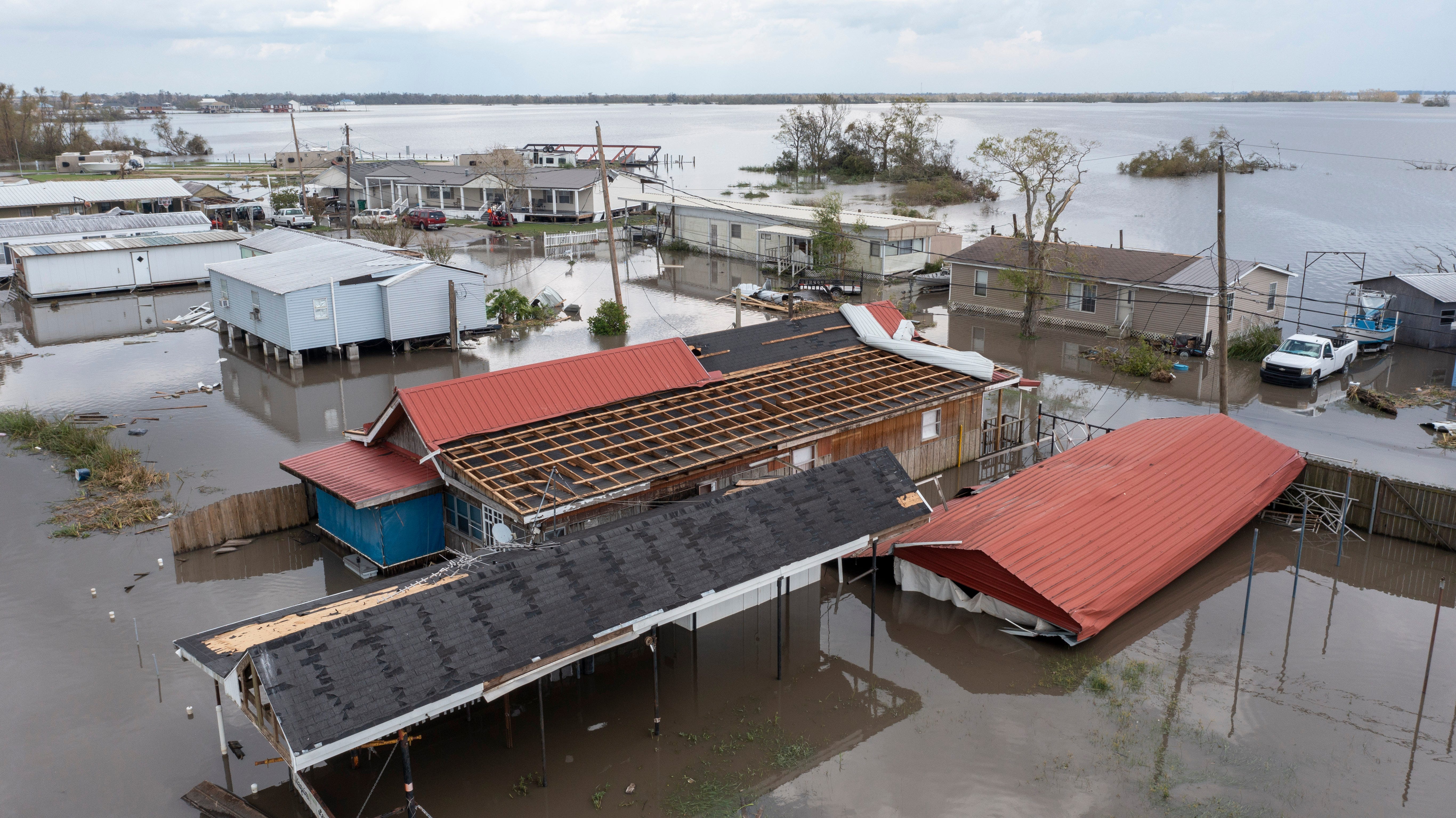 Hurricane Ida Destruction In LA, NJ Seen In Shocking Drone Photos