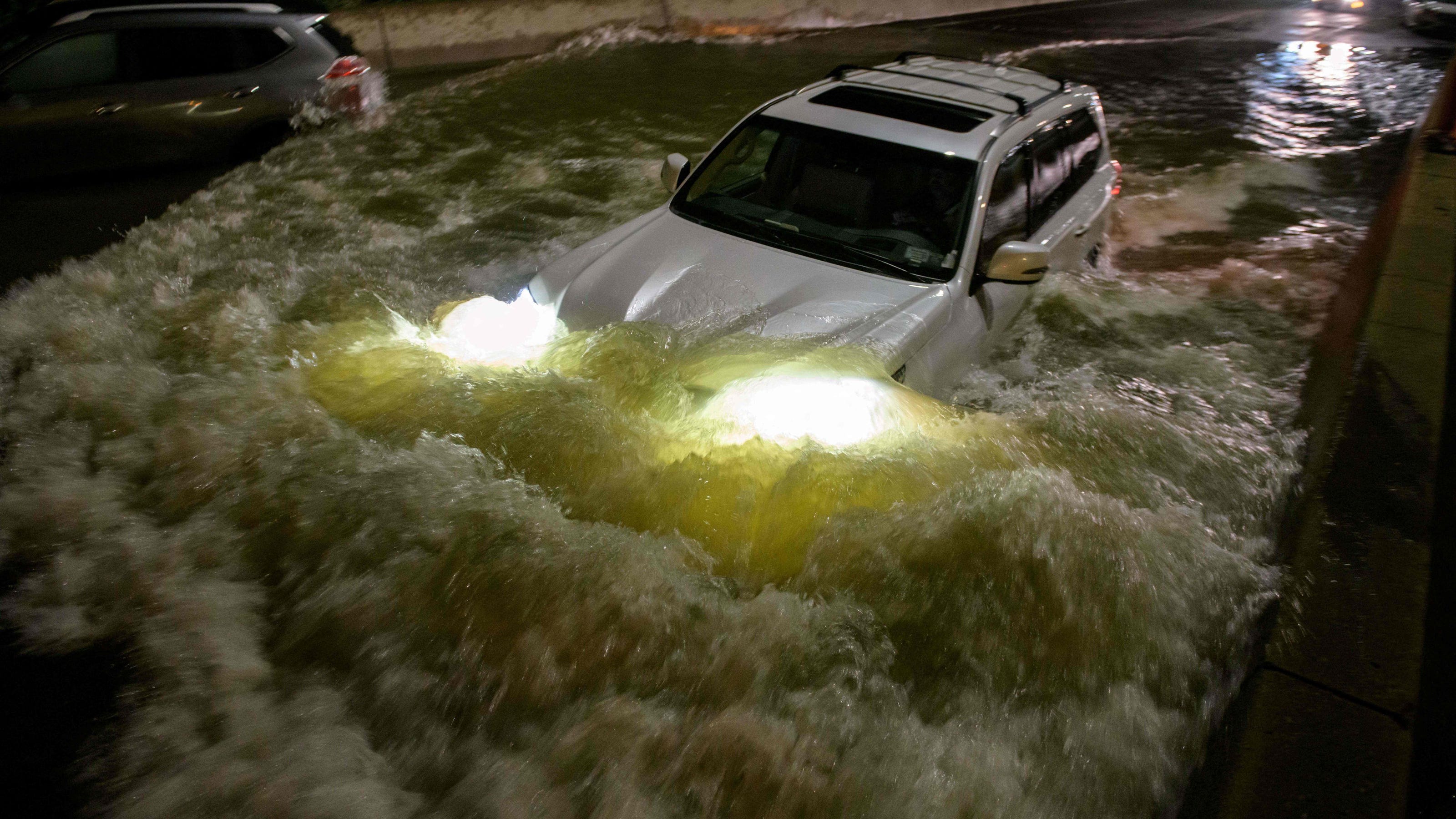 new york flood videos