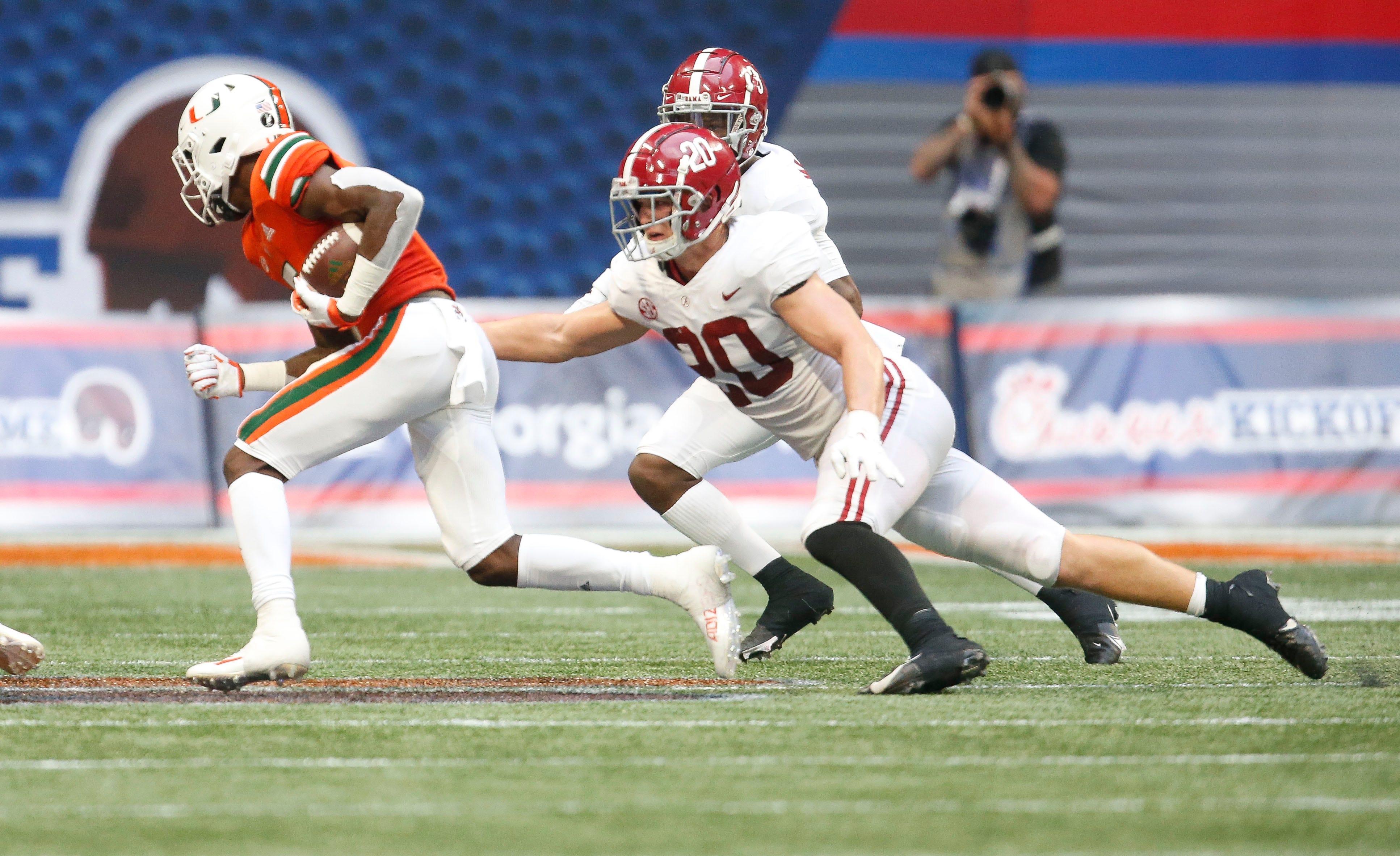 Alabama Football Linebacker Drew Sanders Is Known As Drago, Thor And ...