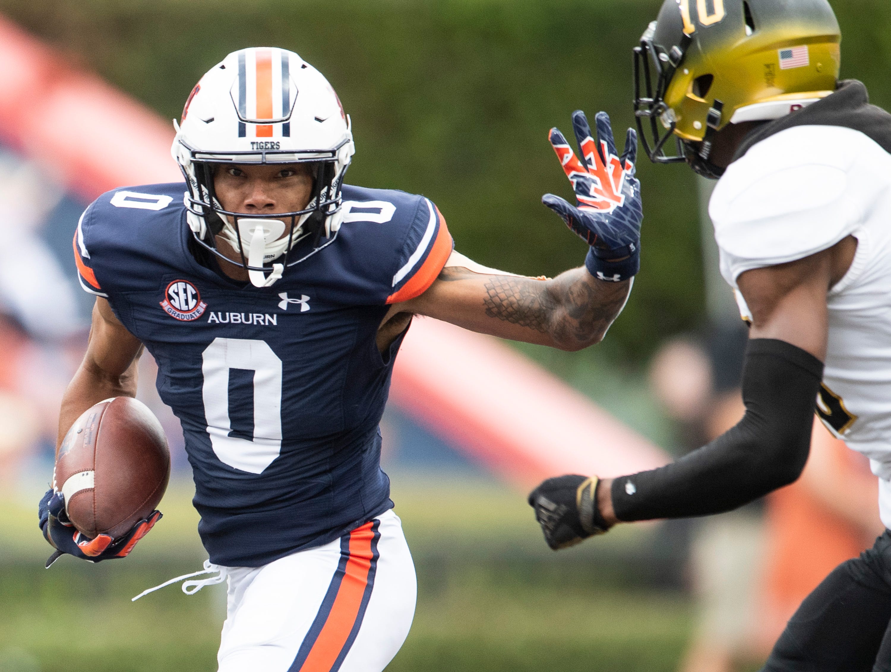 auburn football receiver gloves