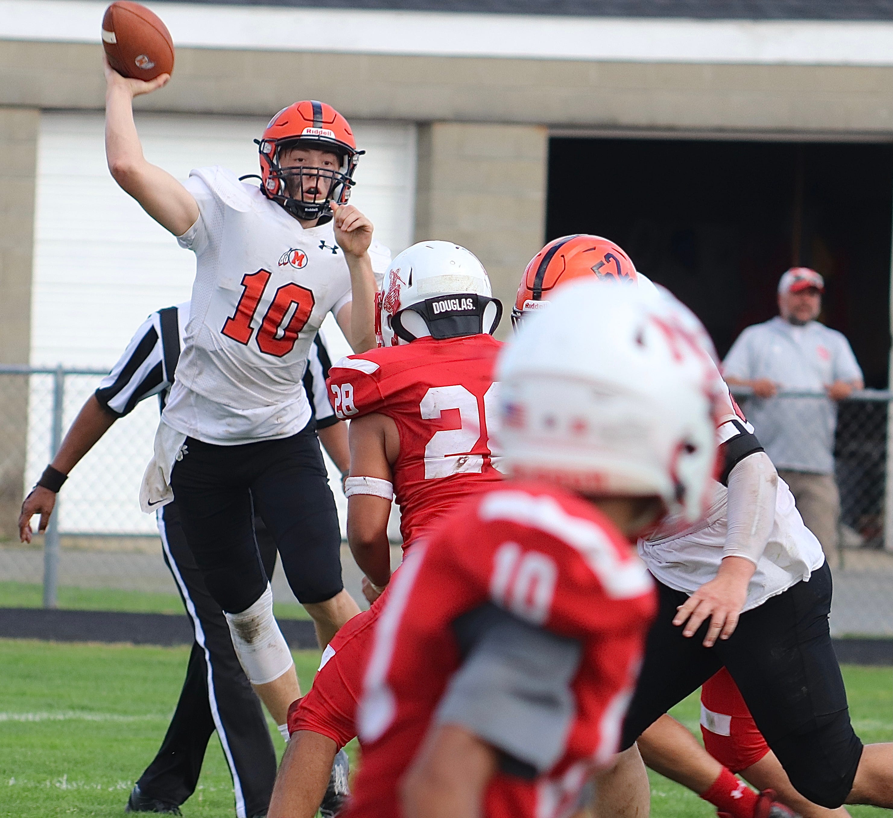 HIGH SCHOOL FOOTBALL Middleboro High's Briggs stars in New Bedford win