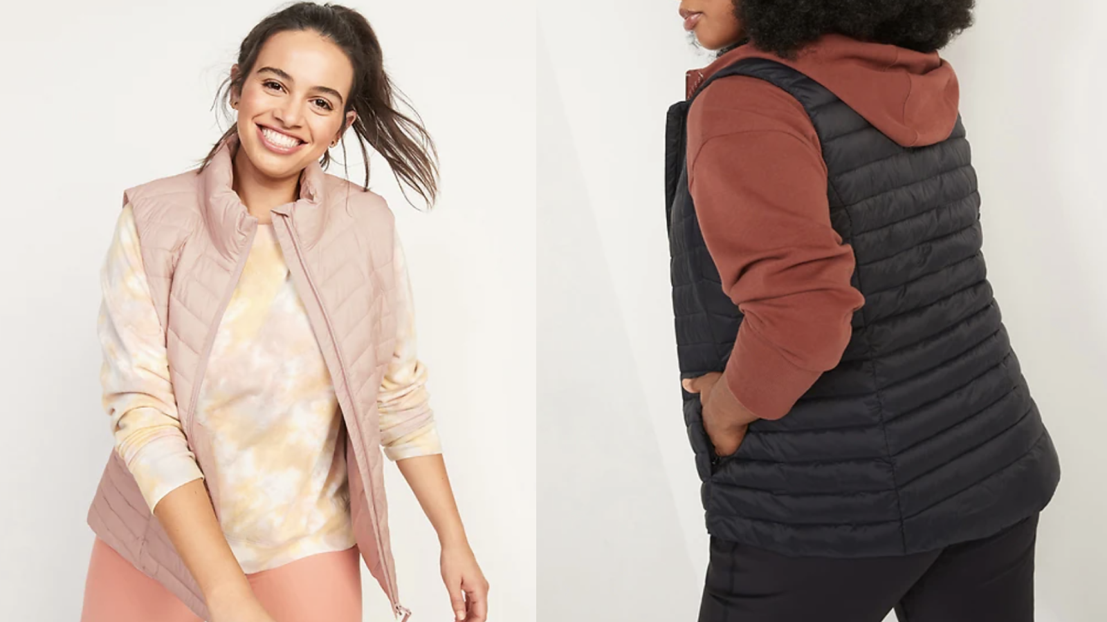 women's winter vests old navy