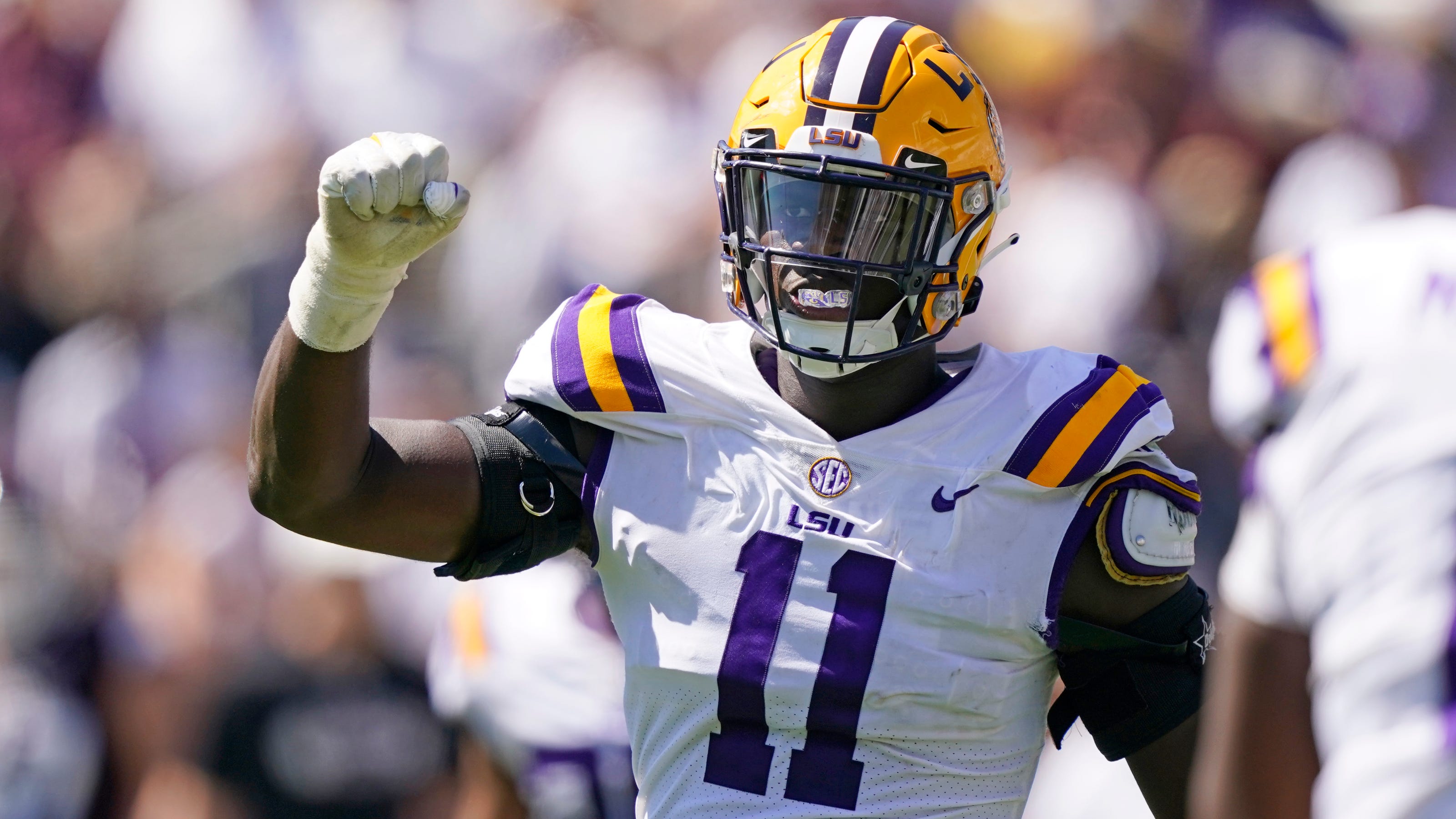 LSU football's Ali Gaye reached out to FSU QB after targeting call