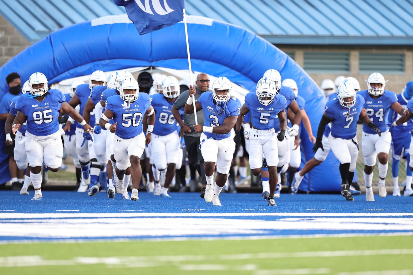 Devin Cowan, Tyeous Sharpe discuss Fayetteville State football's win