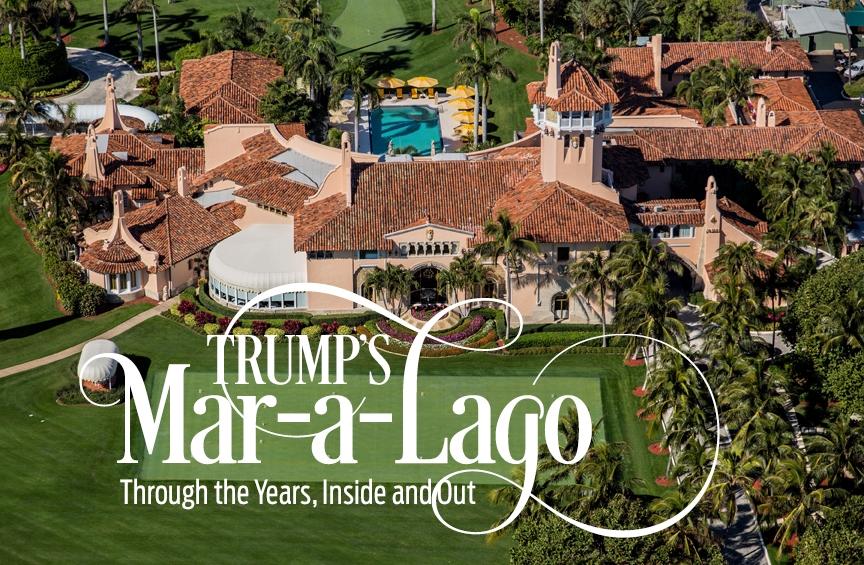 Trump In Palm Beach: Photos Inside Mar-a-Lago Through The Years