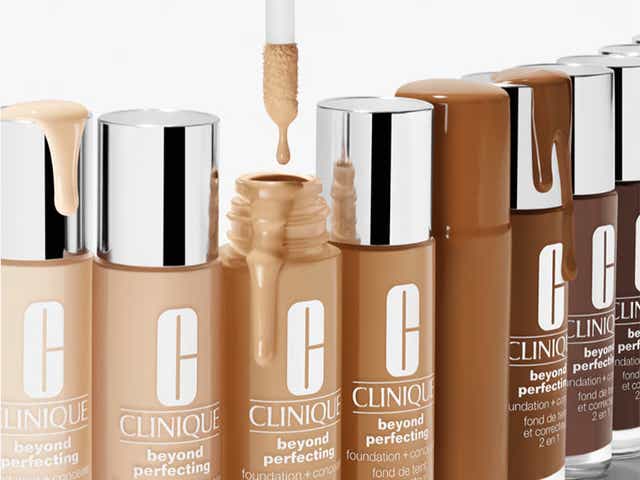 Clinique skincare makeup products
