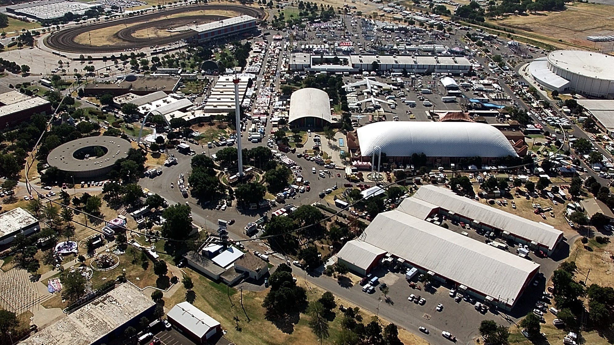 OKC Fairgrounds landmarks are largely absent as makeover nears its end