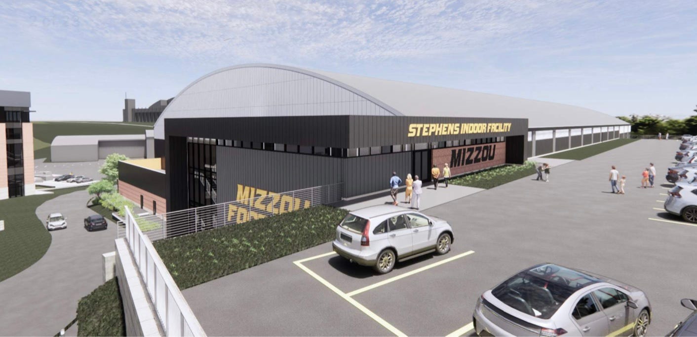 New Mizzou Football Indoor Practice Center Named After Donors