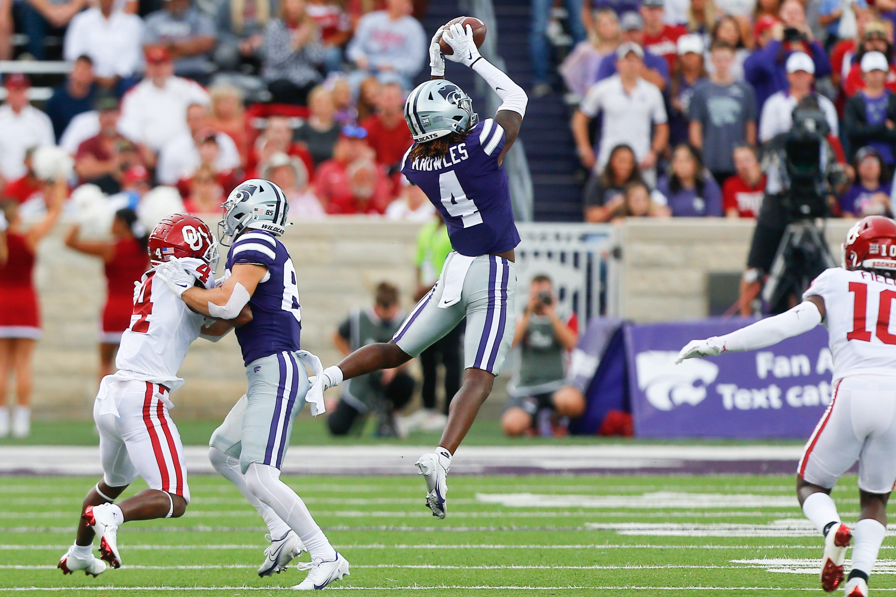 kansas state football player hurt today