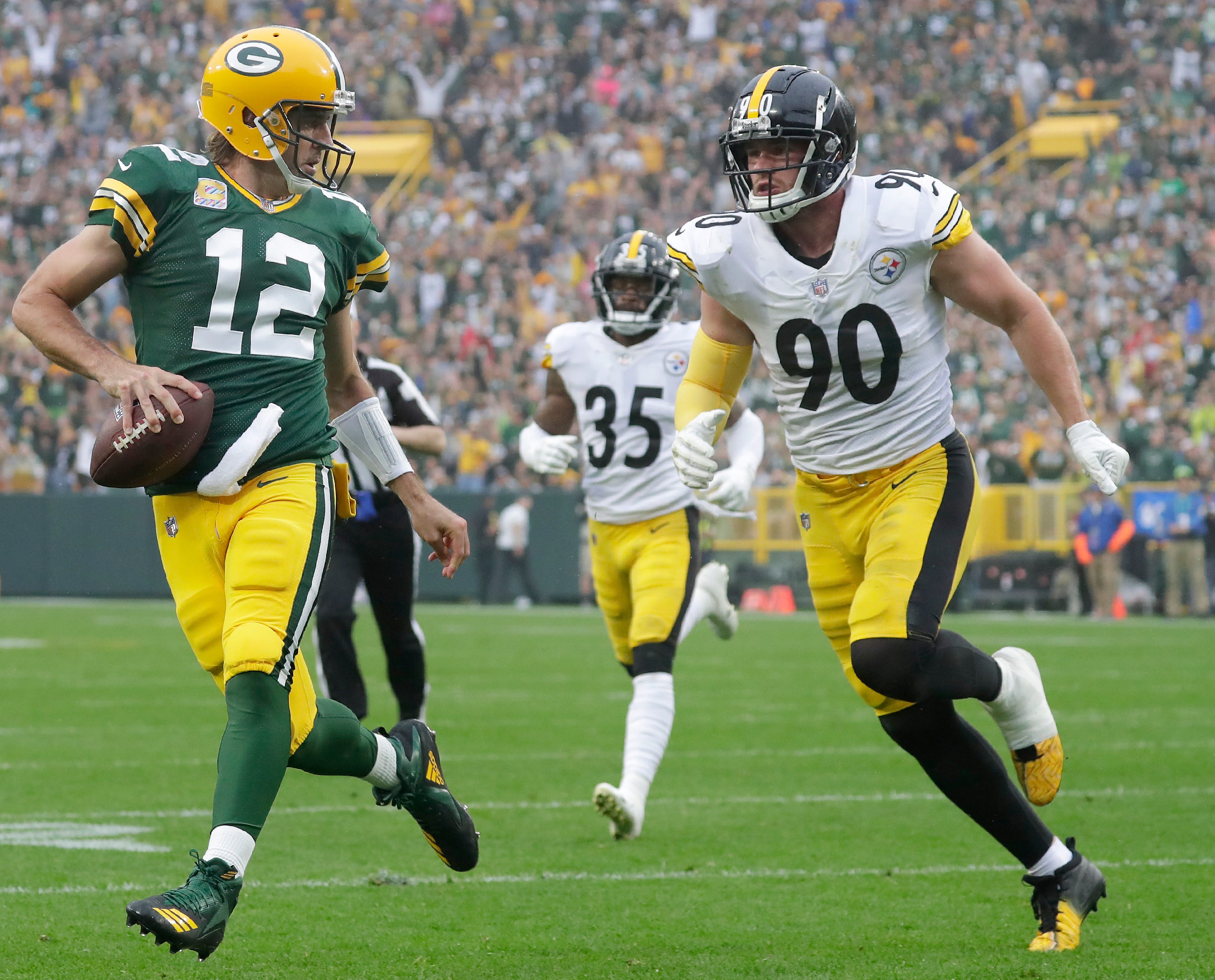 green bay steelers game