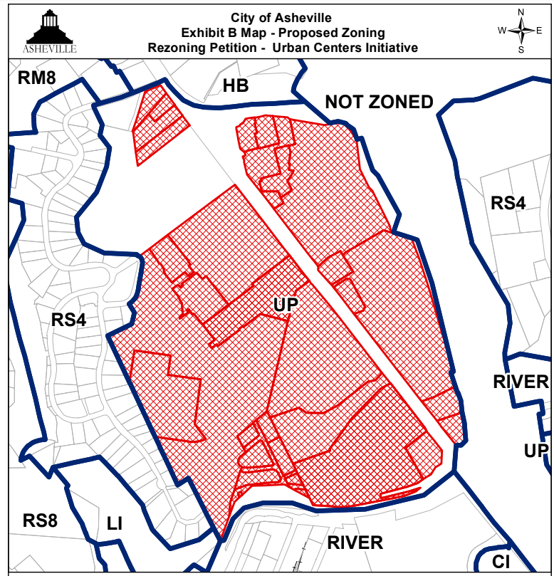 City Of Asheville Zoning Map Asheville Mall Is Next Up For City's Urban Zoning Effort