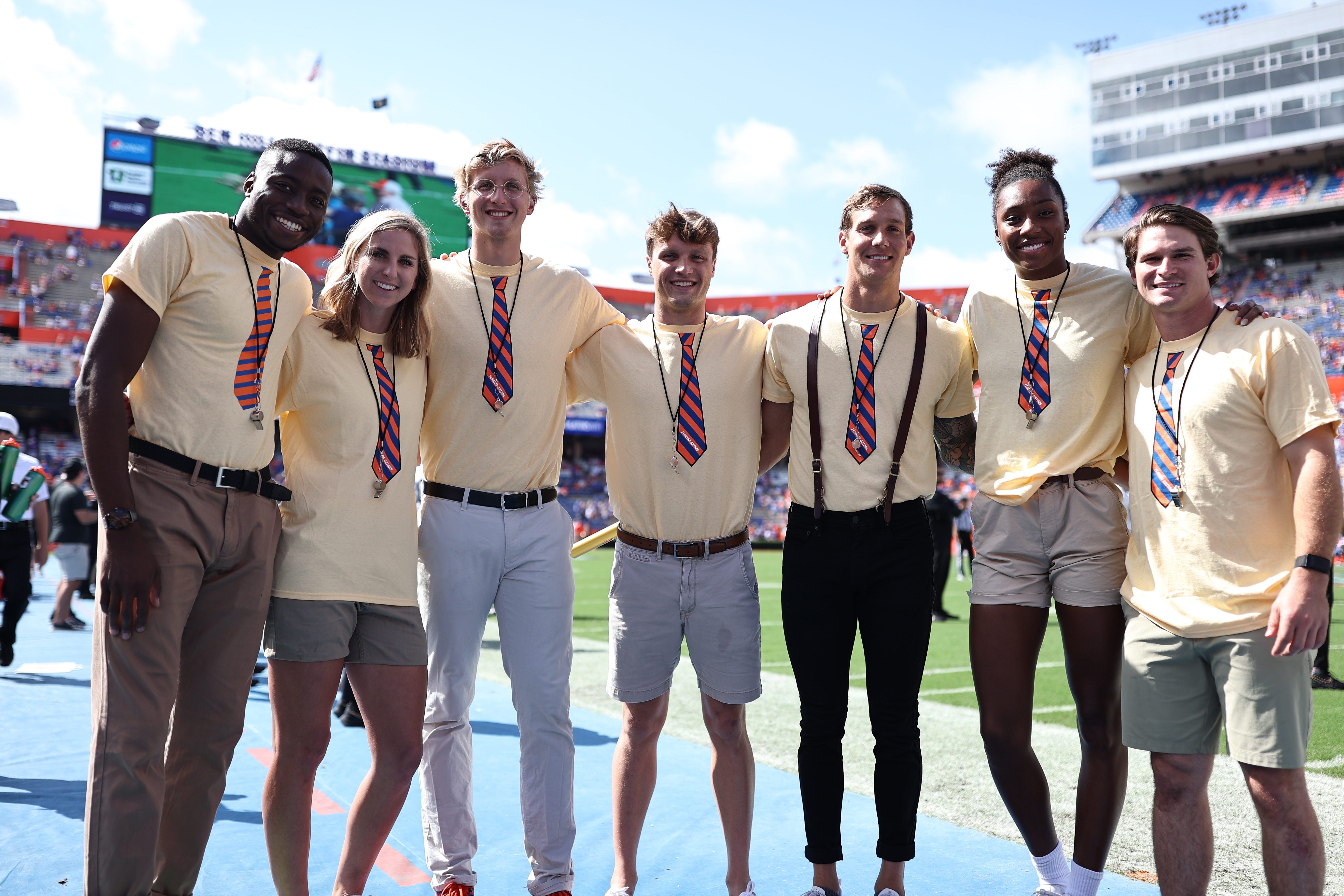 Caeleb Dressel, Katie Ledecky On Hand For Gators' Game Vs Vanderbilt