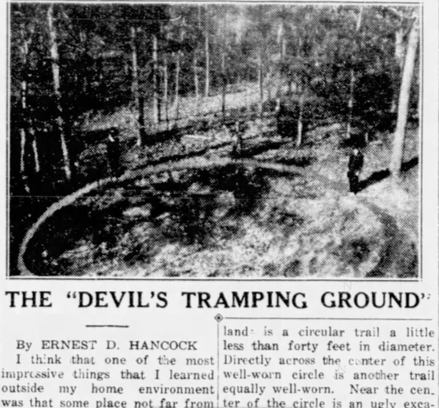 Bladenboro Beast Brown Mountain Lights Devils Tramping Ground Explained