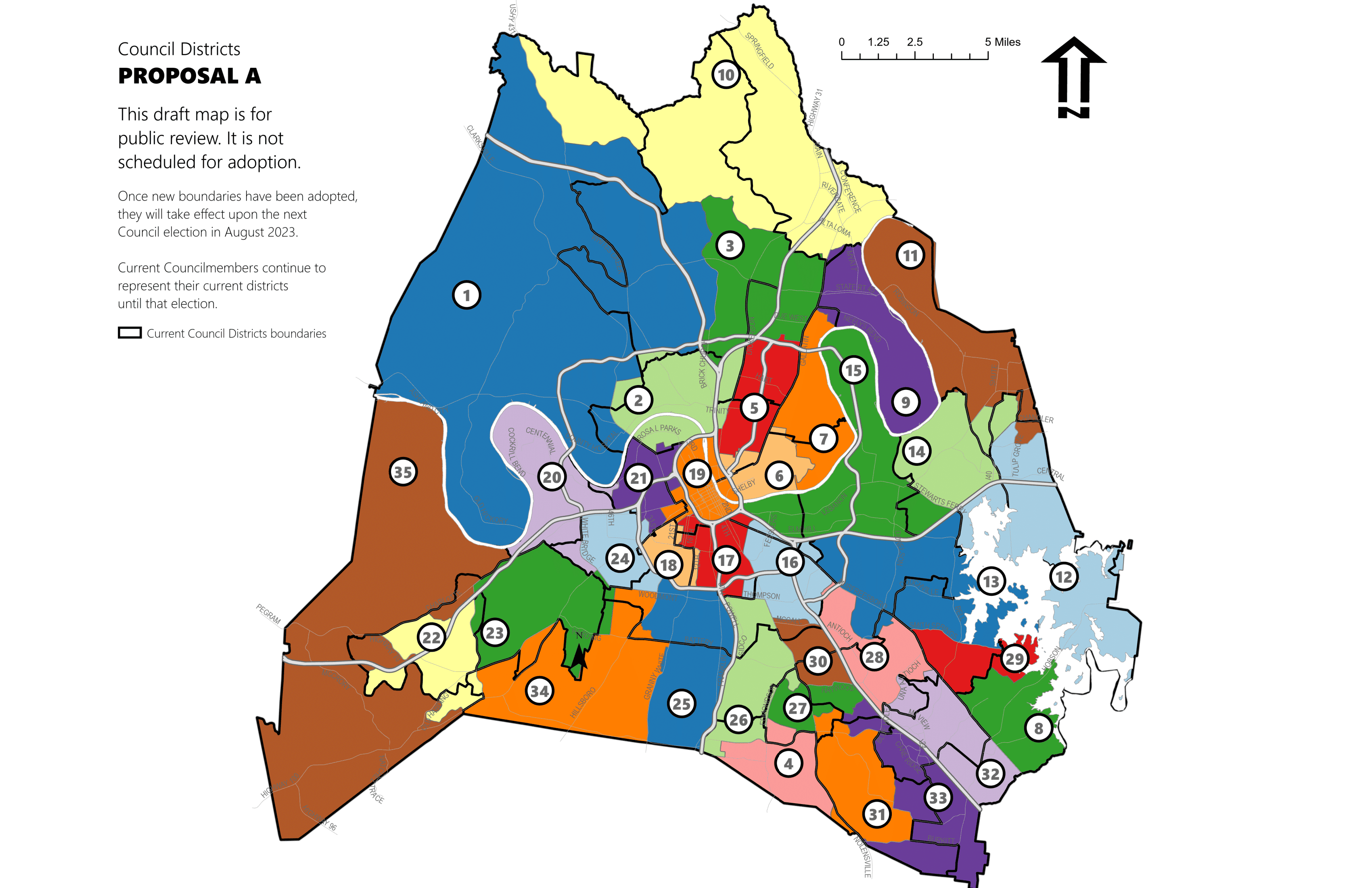 Davidson County Tn Zoning Map Nashville Planning Commission Redistricting Proposal For Metro Council