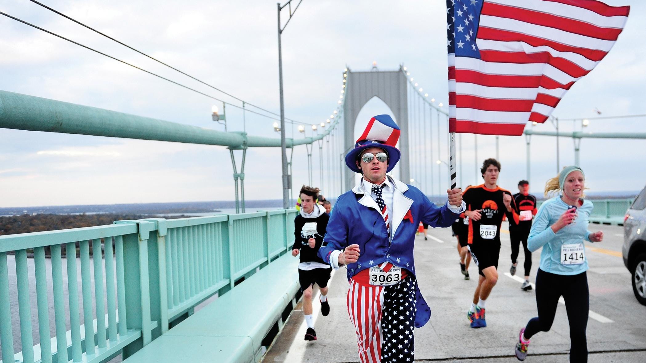 10th Pell Bridge run to be held Sunday from Jamestown to Newport RI