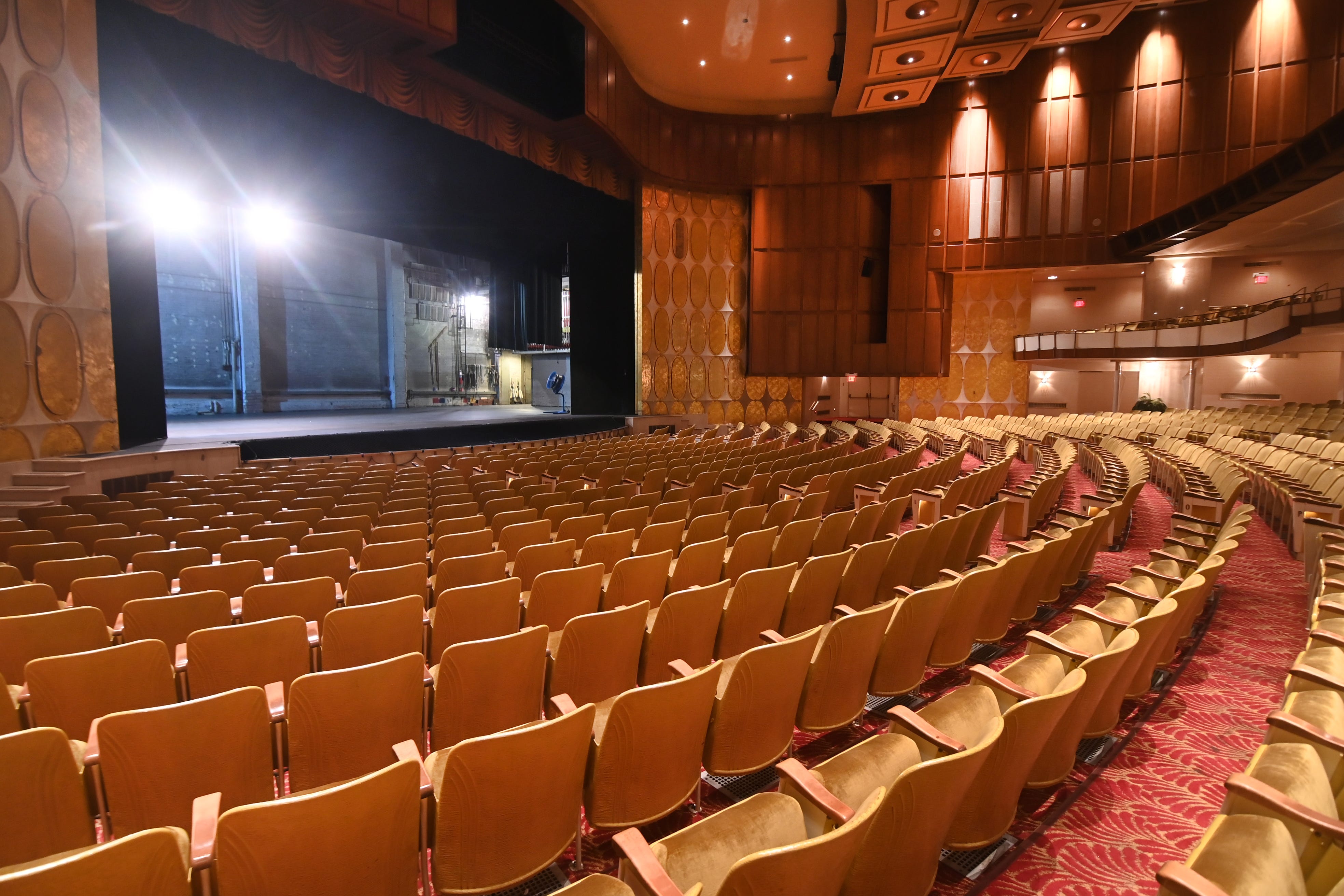 Fisher Theater Seating Chart Detroit Mi