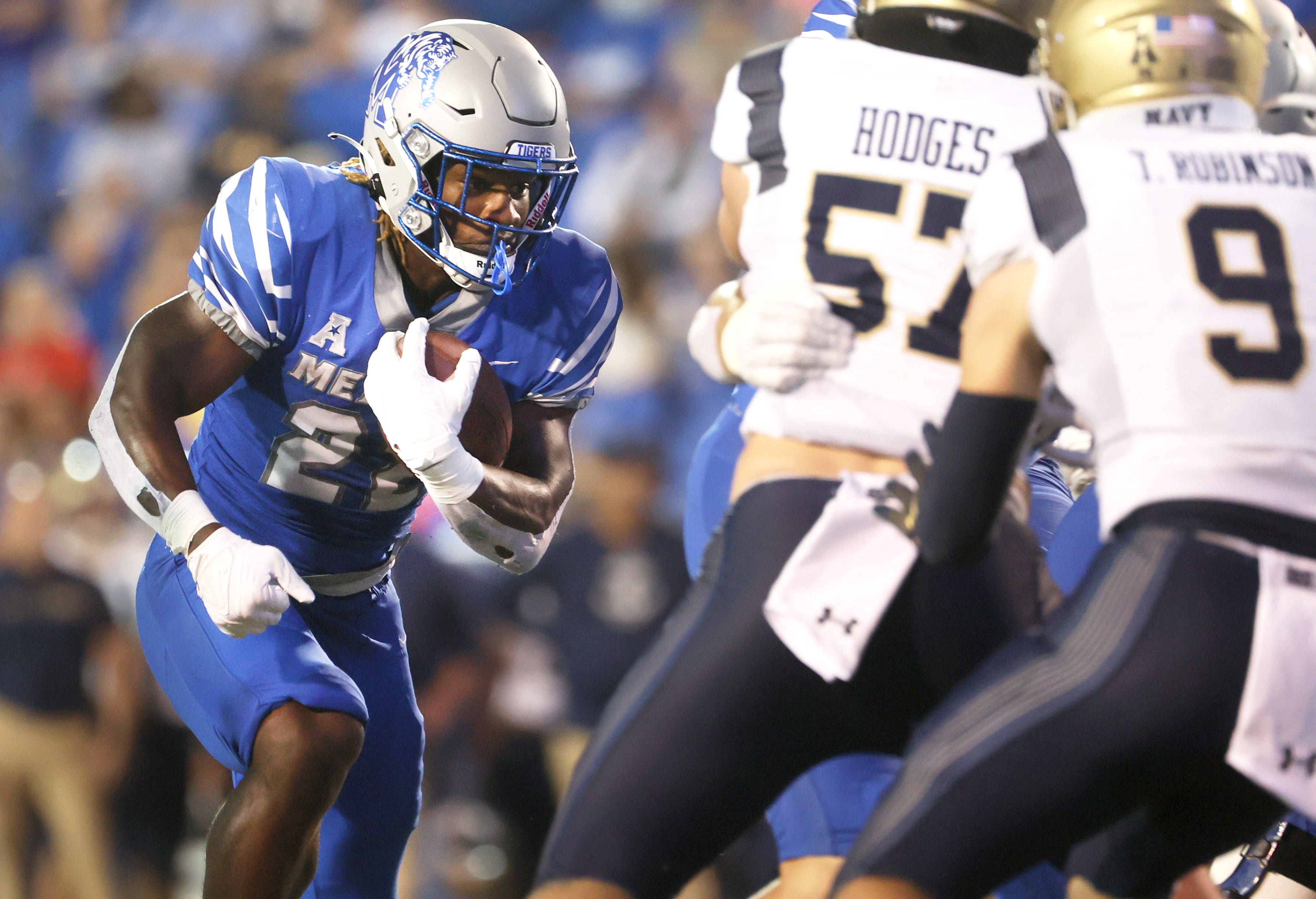 Memphis Football Snaps A Three-game Losing Streak By Beating Navy