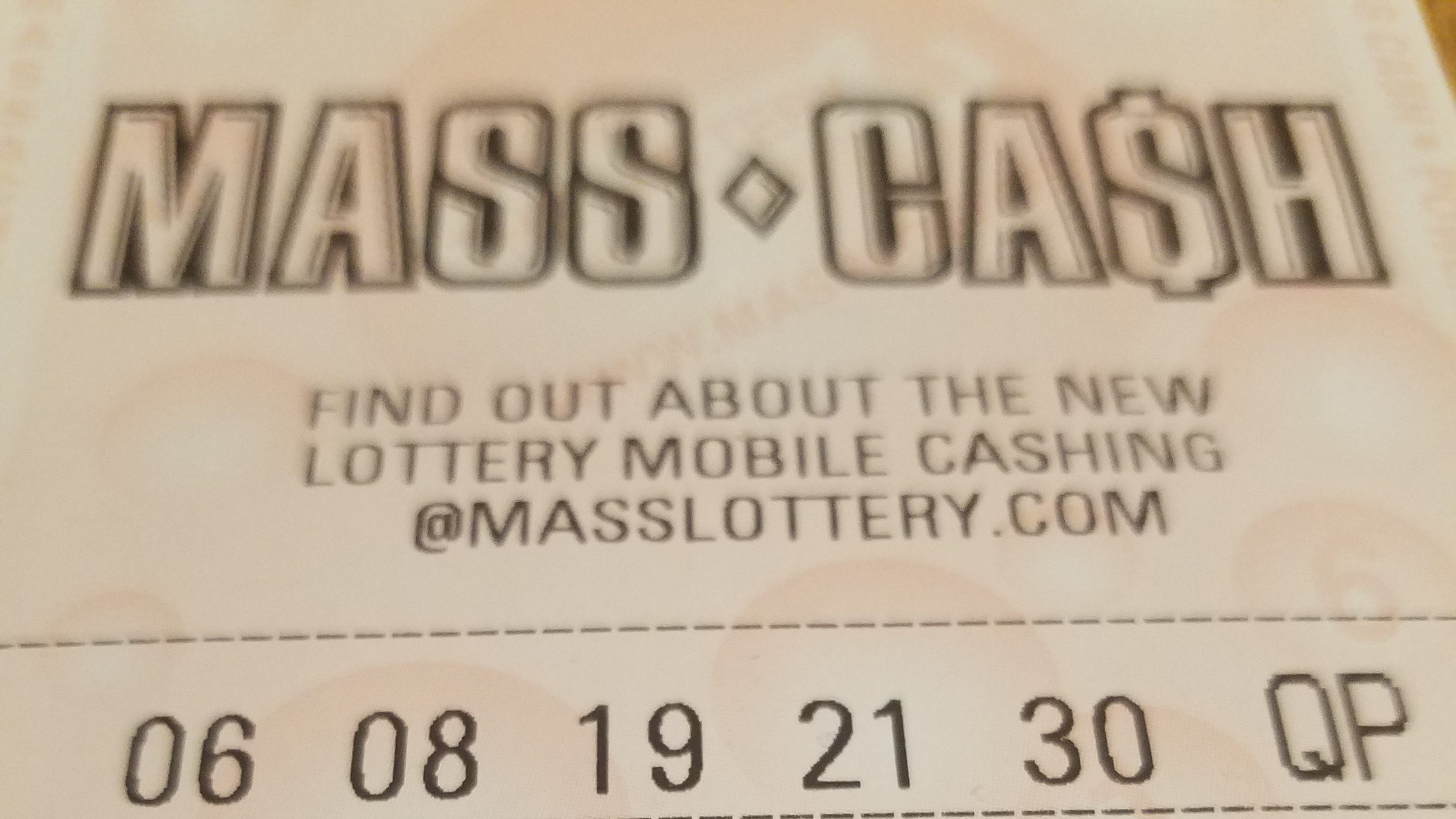 Somebody bought a winning Mass Cash ticket last Nov. 1 in Framingham