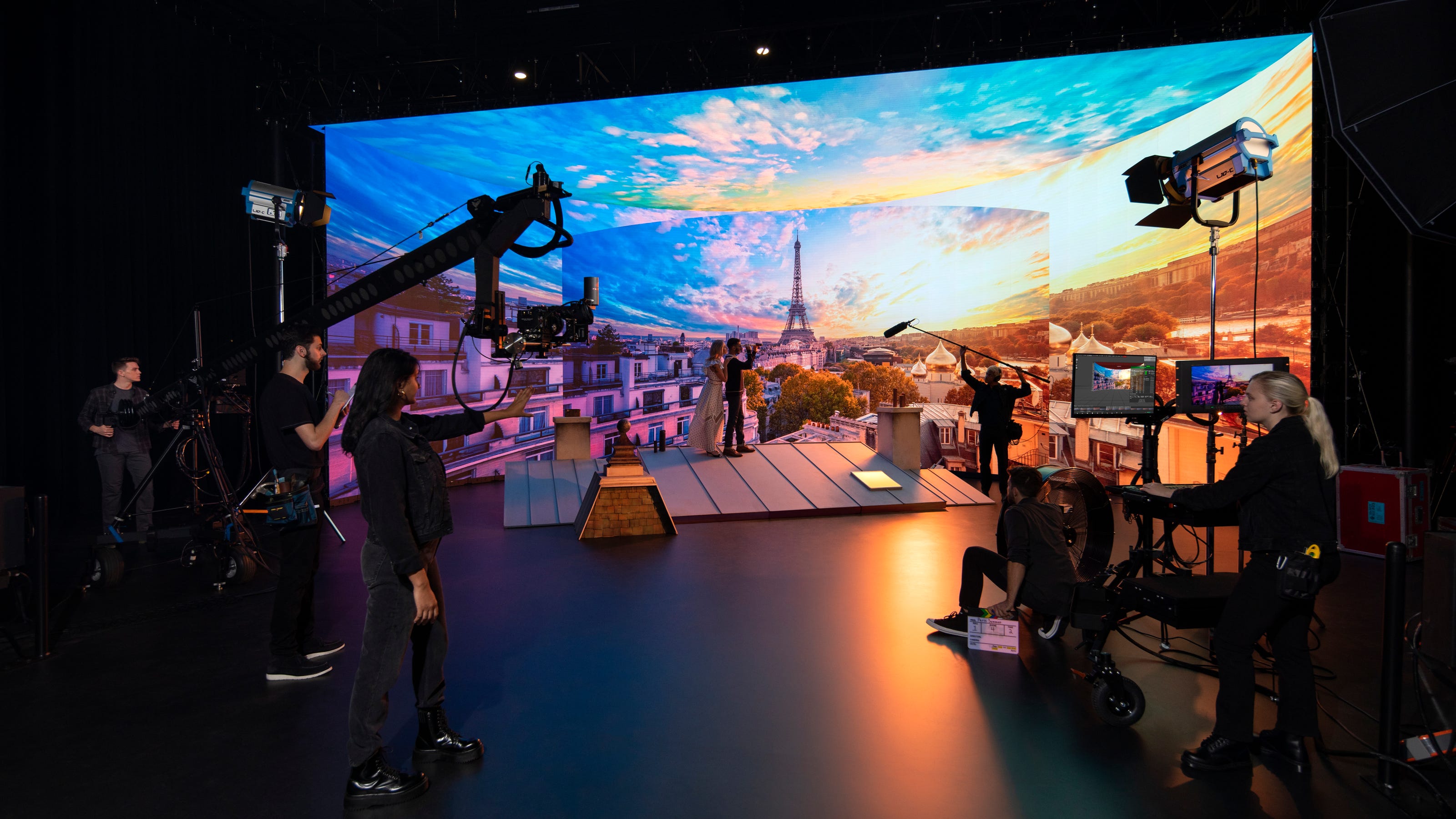 SCAD unveils 11acre backlot, XR stage for film, television students