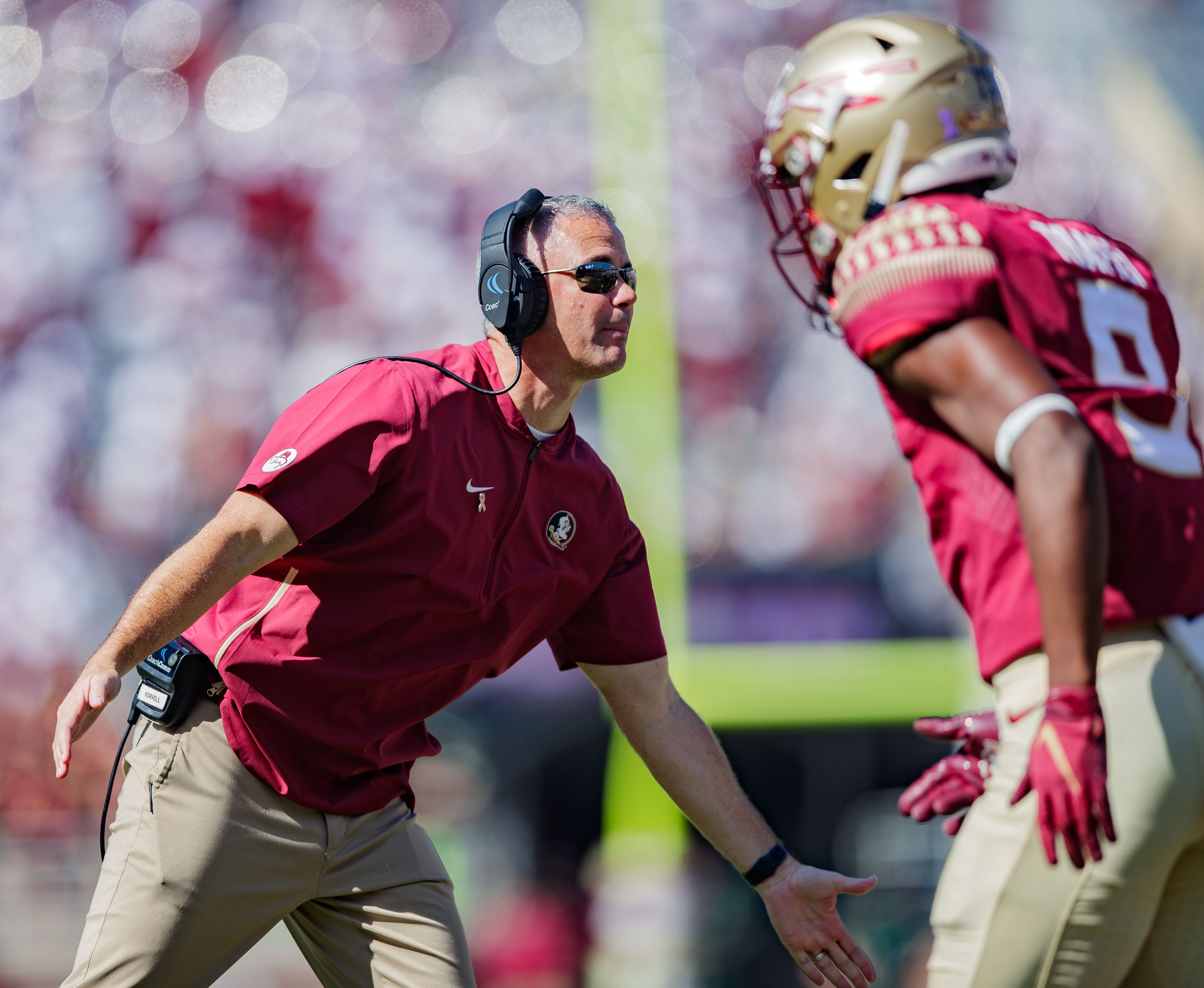 Watch: FSU Coach Mike Norvell Postgame After 59-3 Win Over UMass