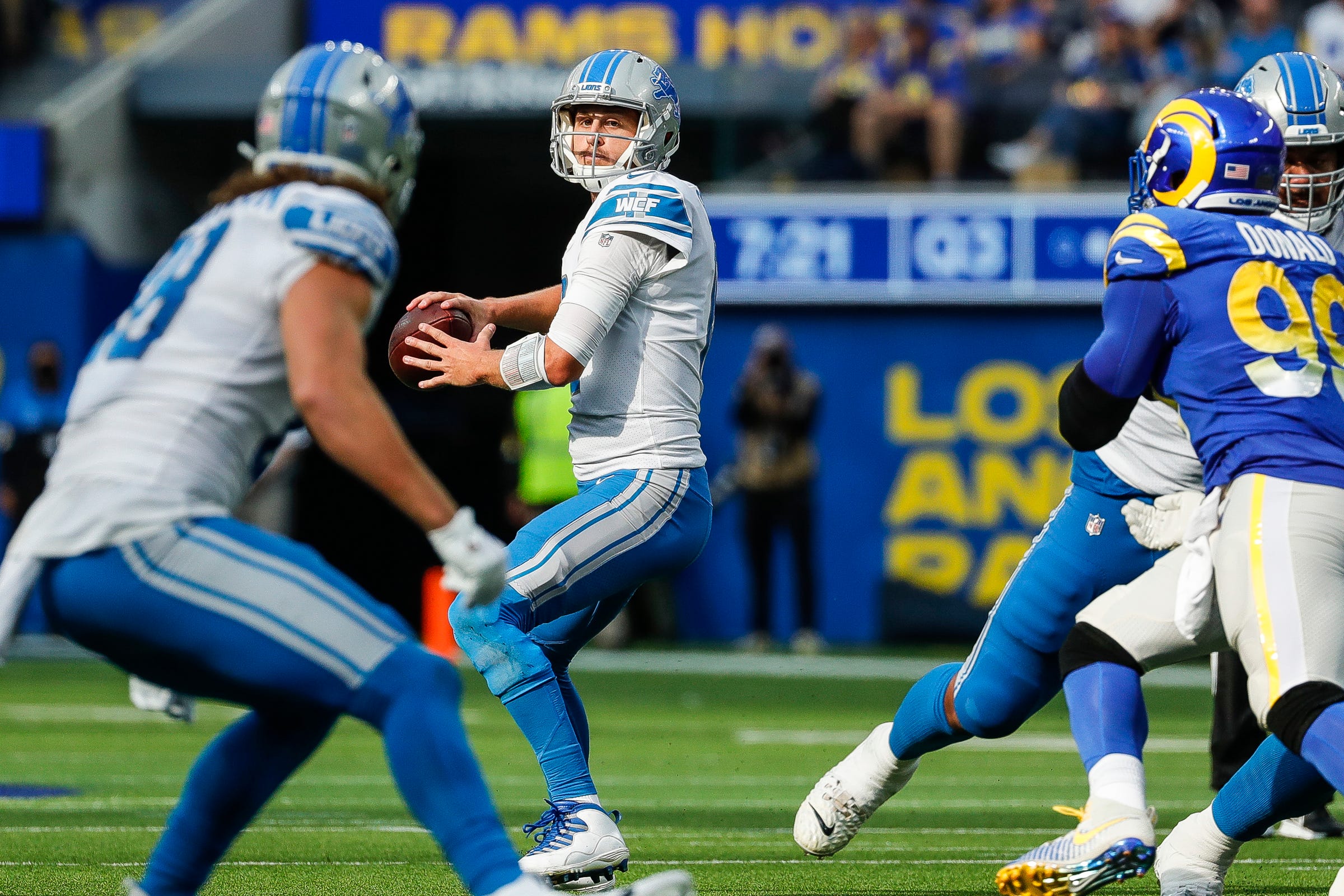 Lions' Jared Goff Throws 2 INTs, But 'was Good Enough To Win'