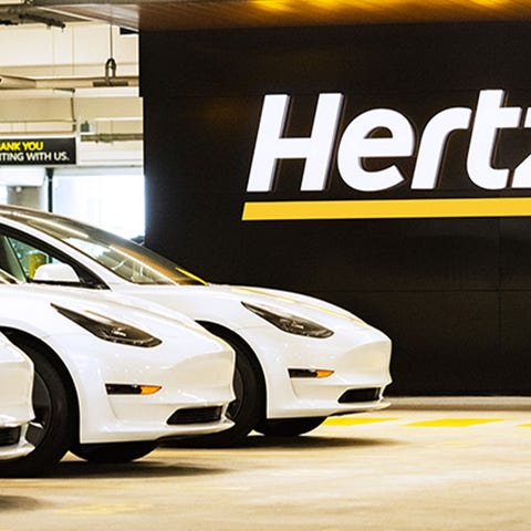 Hertz has ordered 100,000 Teslas in move to electr