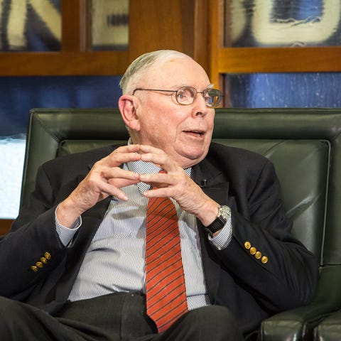 Berkshire Hathaway Vice Chairman Charlie Munger an