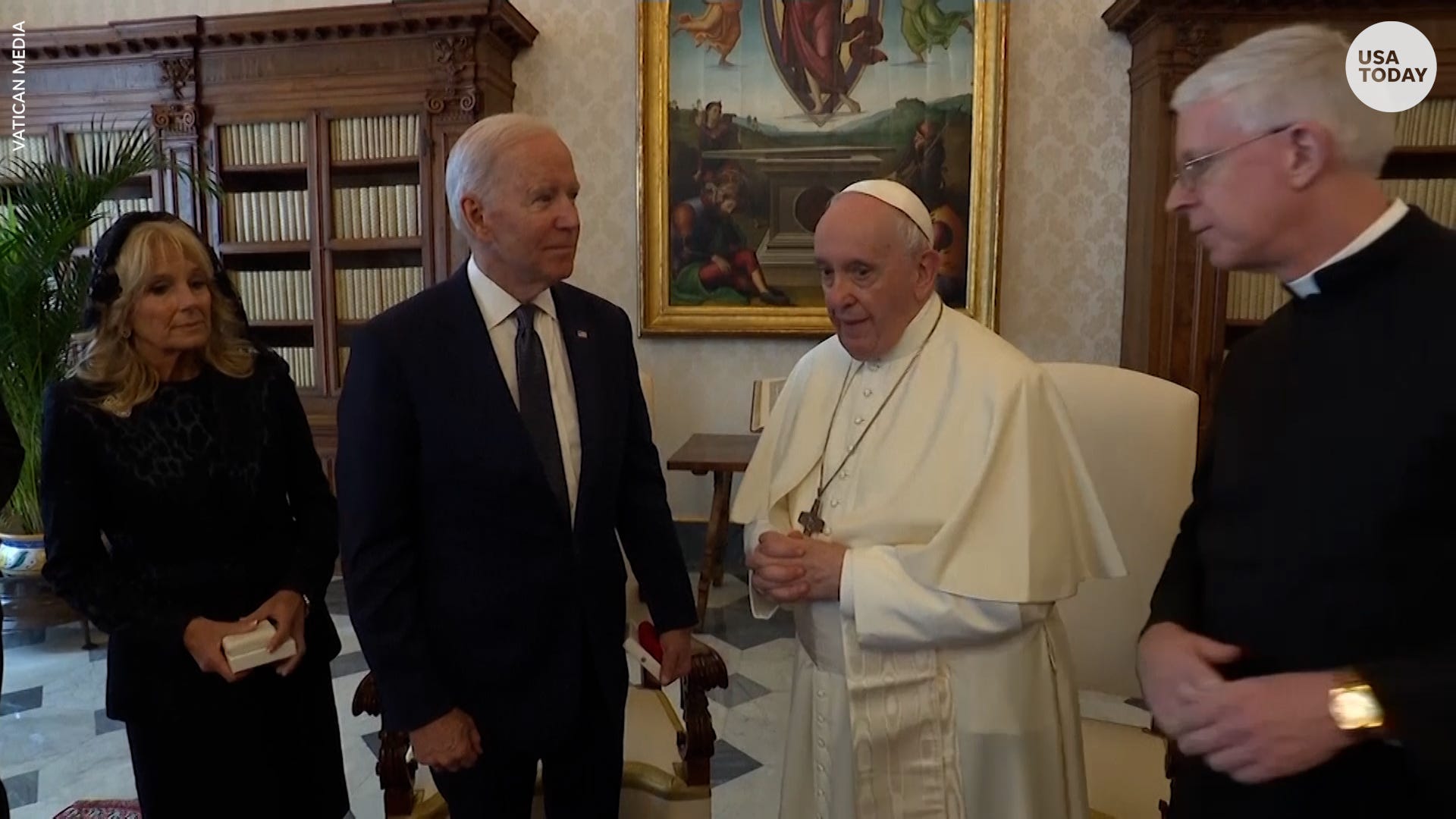 Biden Meets Pope Francis, Calls Him A 'warrior For Peace'