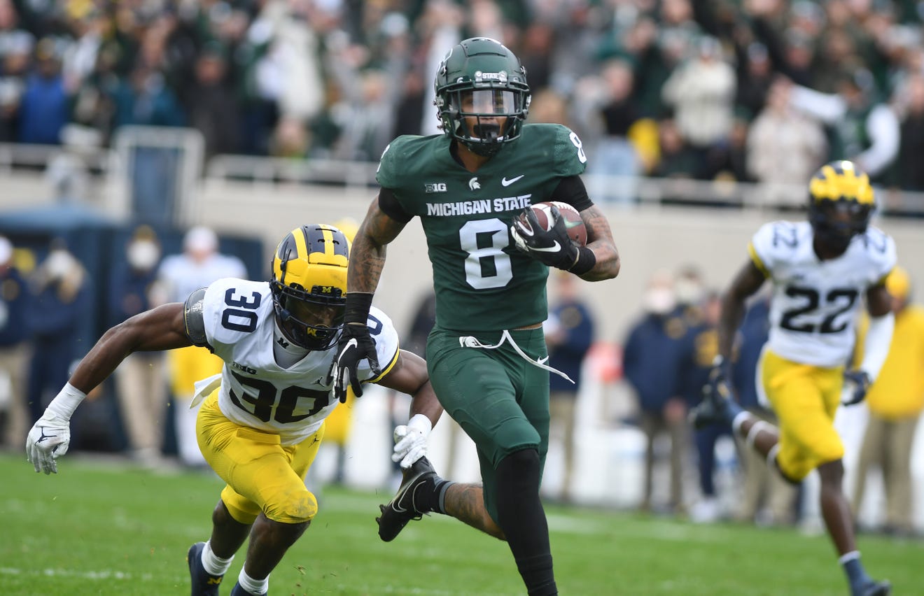 Michigan States' Jalen Nailor is again out.