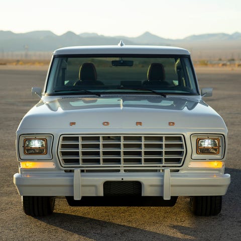 This 1978 Ford F-100, displayed at the SEMA Show i