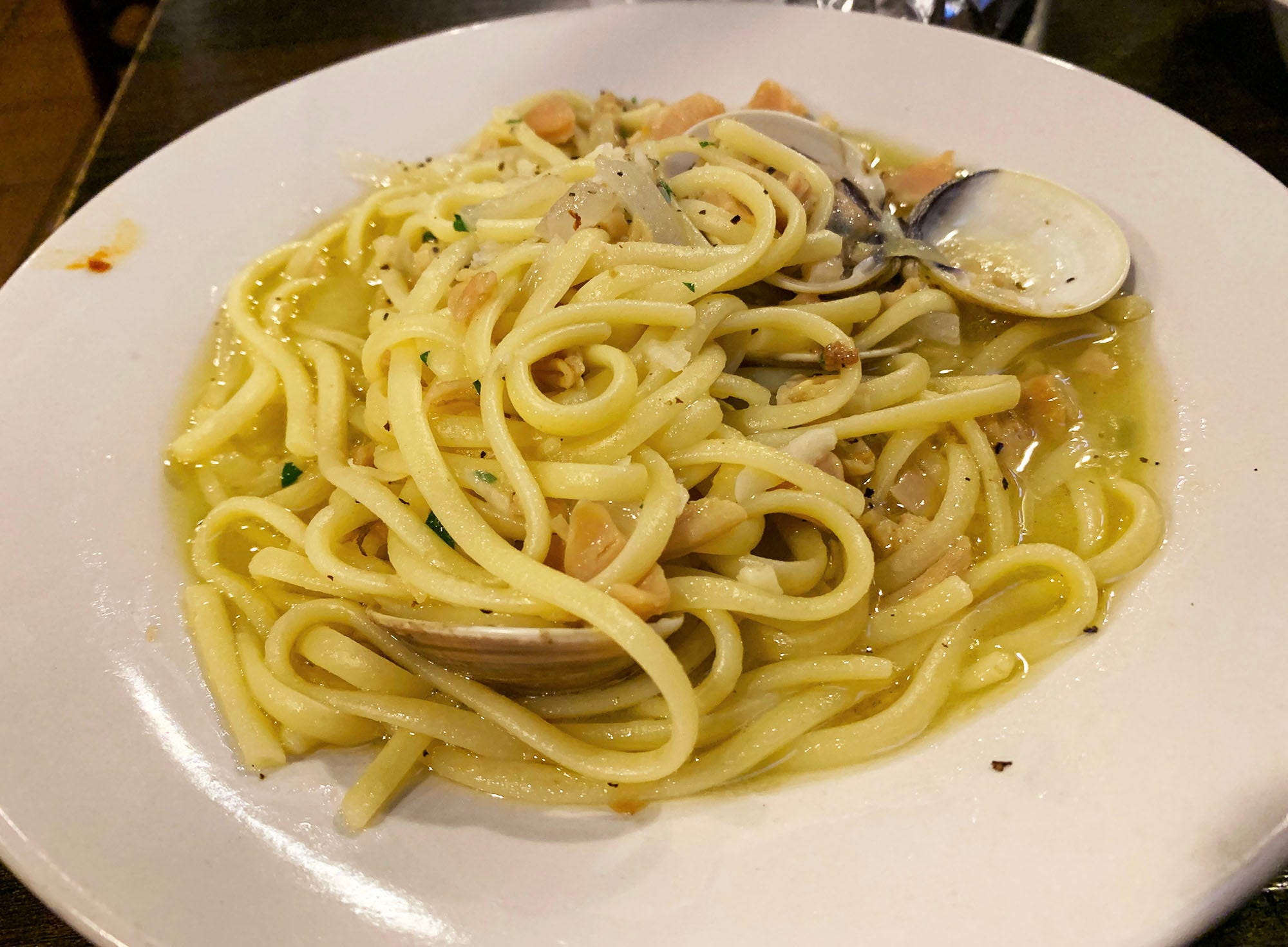 Linguine com gorgonzola - Renata