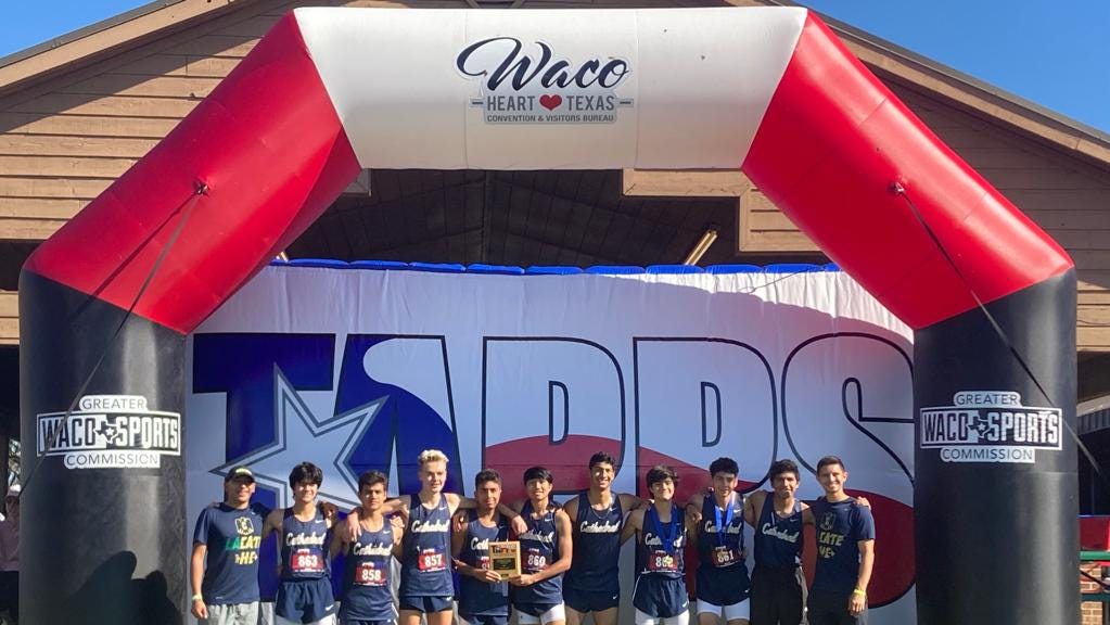 Cathedral boys cross country team third at TAPPS state meet