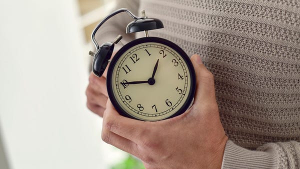 Changing the clocks for daylight saving may take a