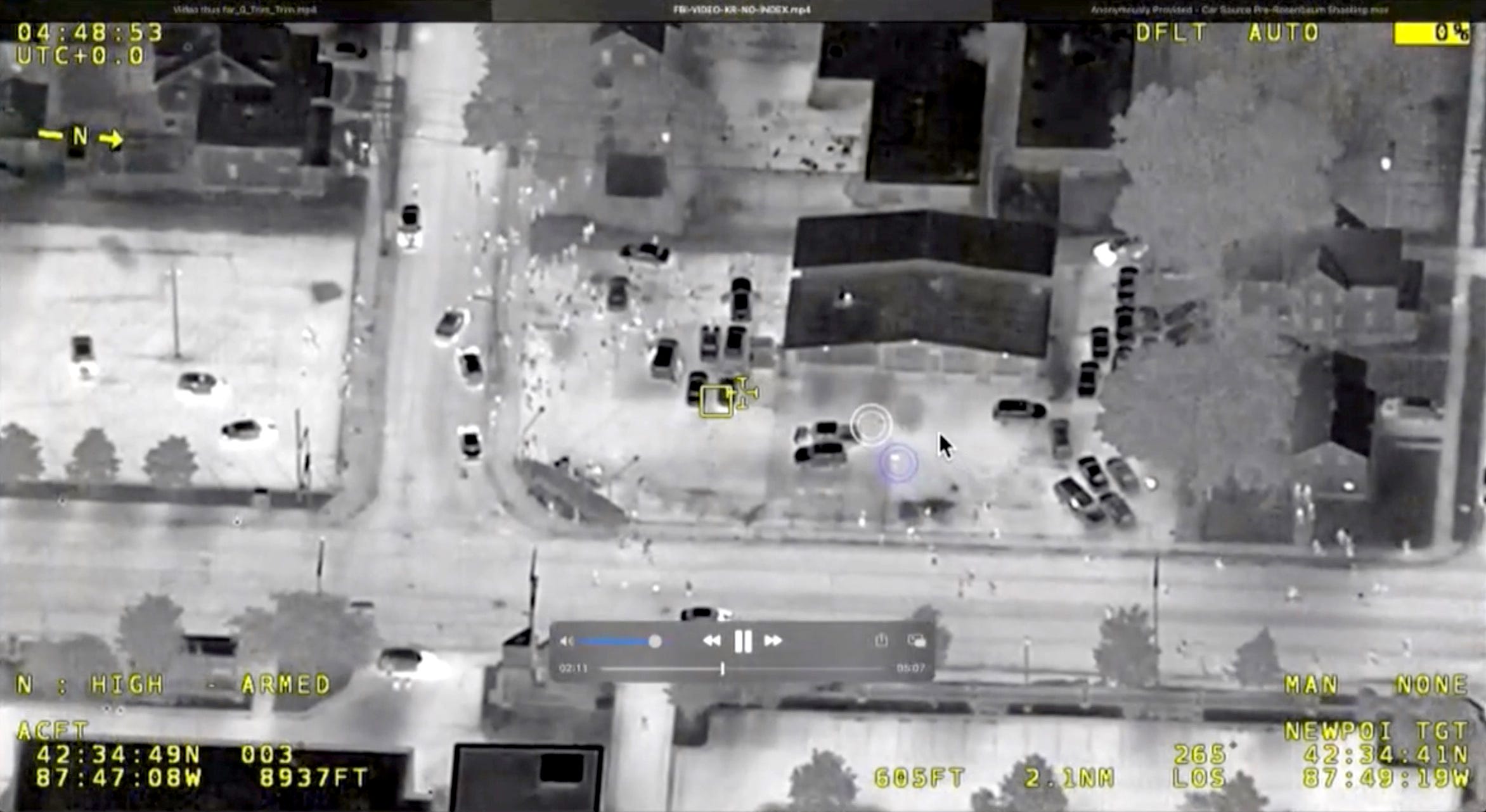 rittenhouse shooting drone video