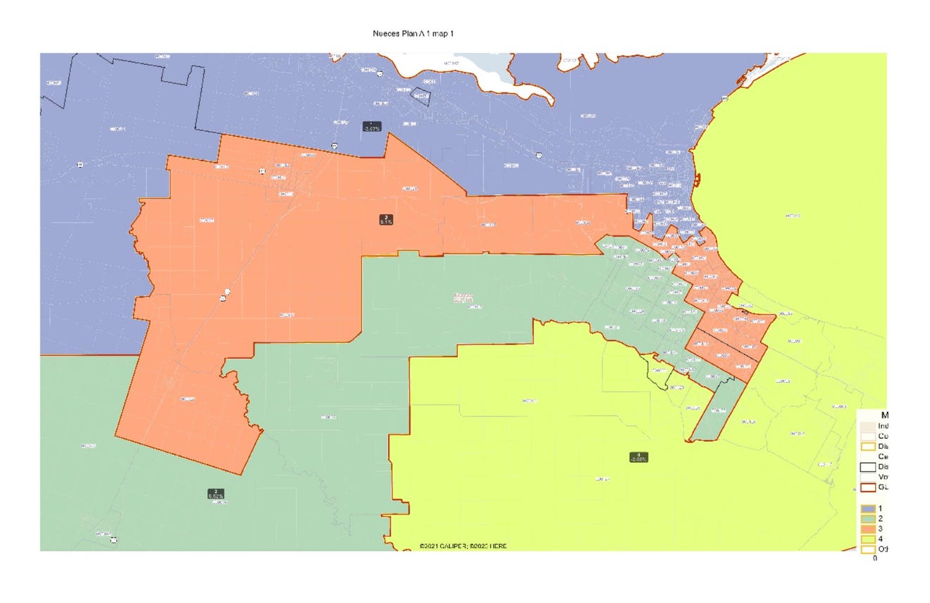 Nueces County unveils proposed redistricting maps What will change?
