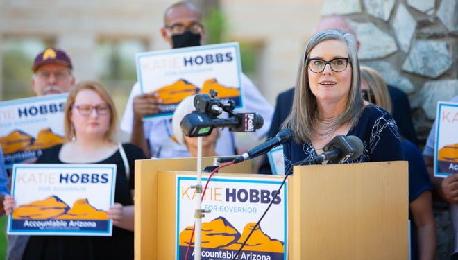 Arizona Governors Office 2022 Democratic Candidate Katie Hobbs 