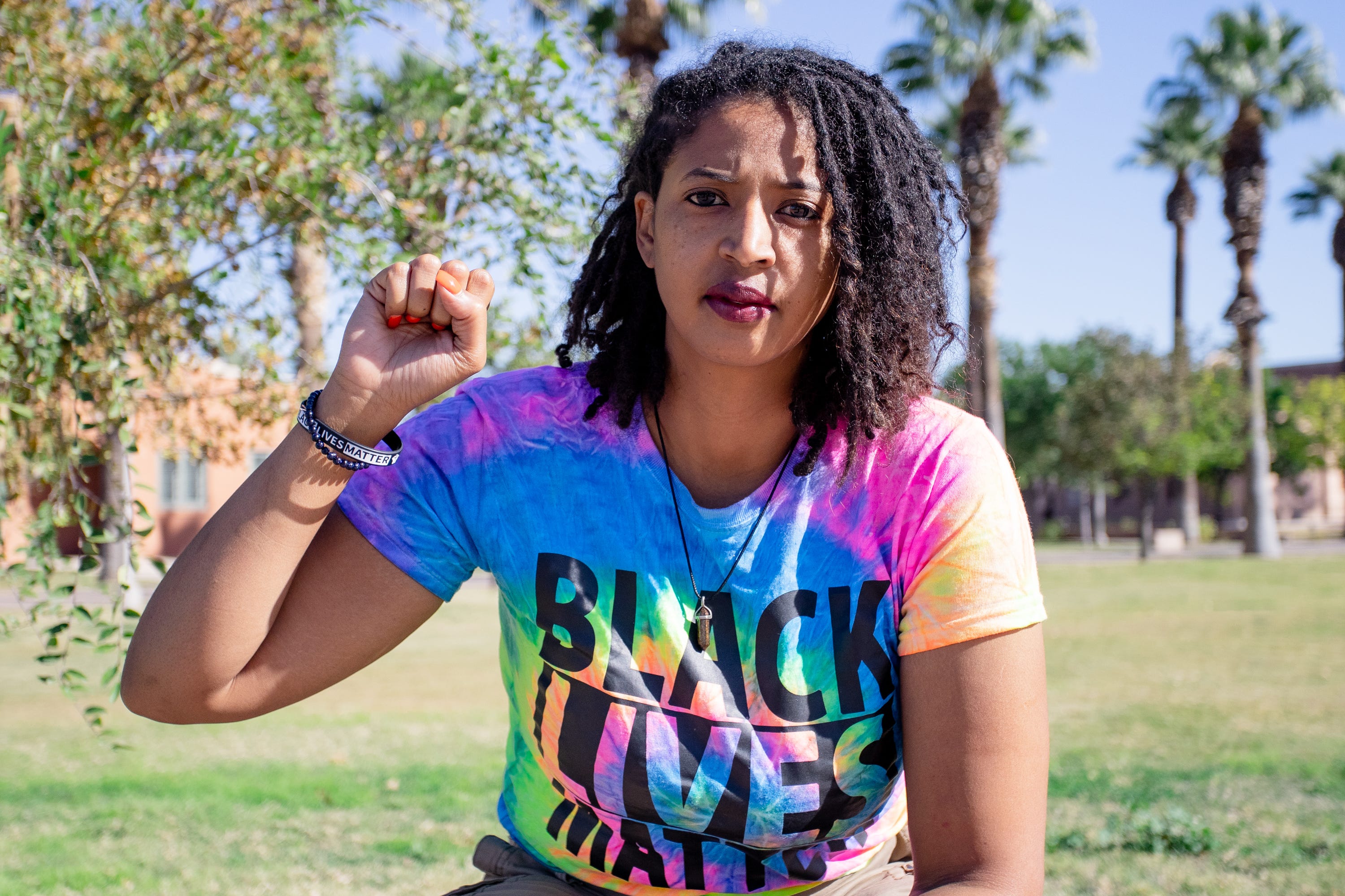 Mimi Arrayaa, Phoenix Metro Black Lives Matter organizer.