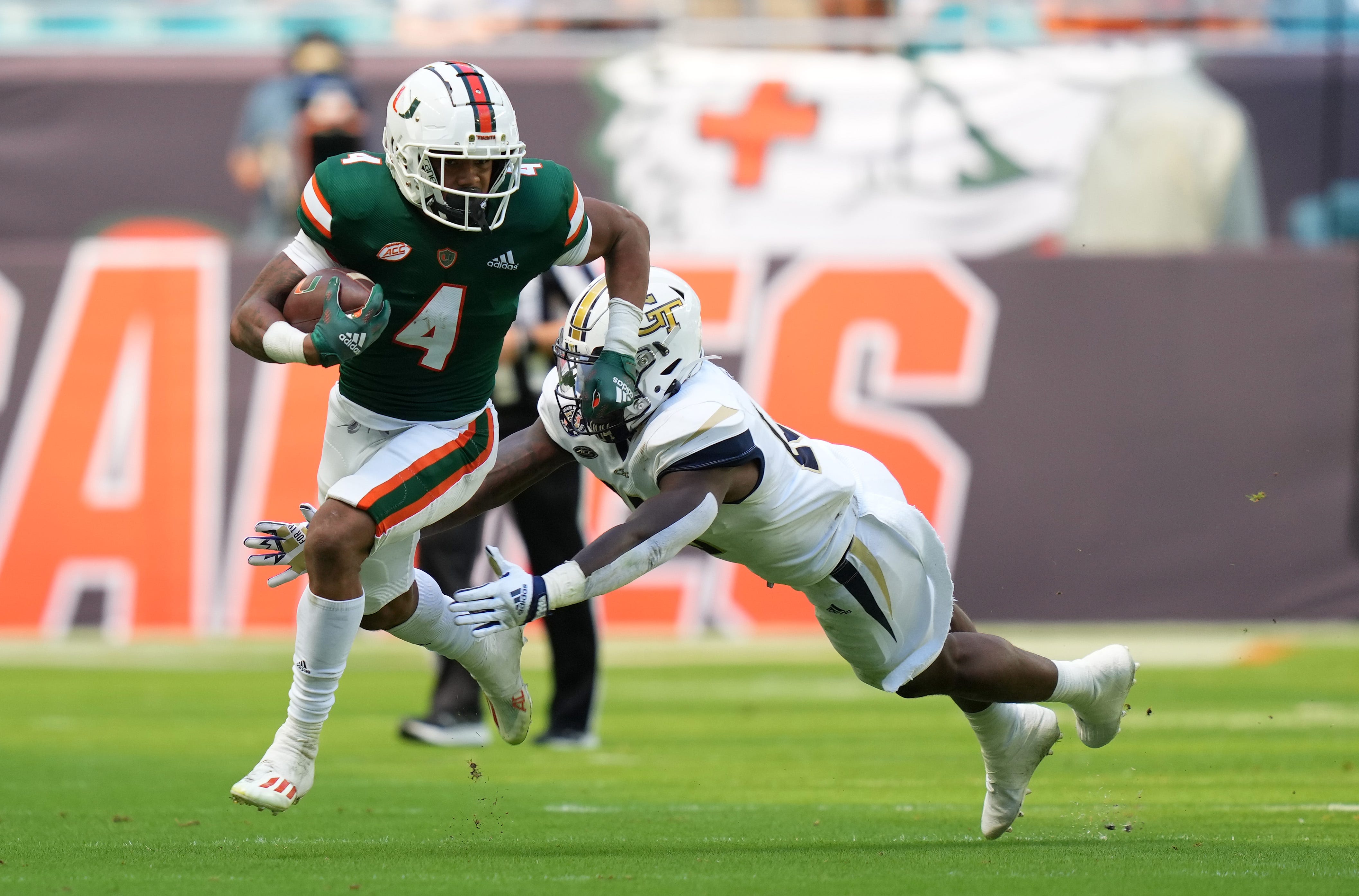 Miami Hurricanes Top Georgia Tech For Third Straight Win