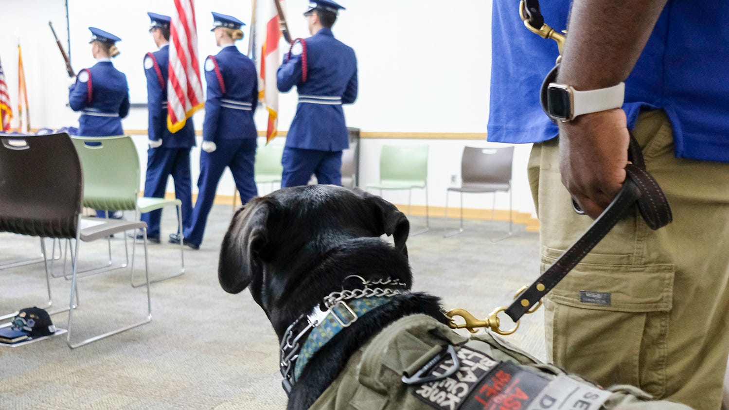 Eight veterans, service dogs graduate from Healing Paws