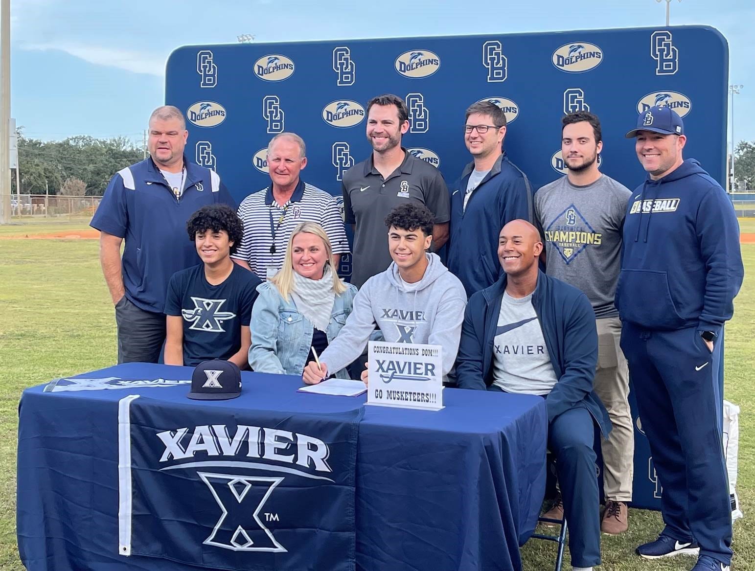 Gulf Breeze High School's Dominic Jackson inks LOI with Xavier