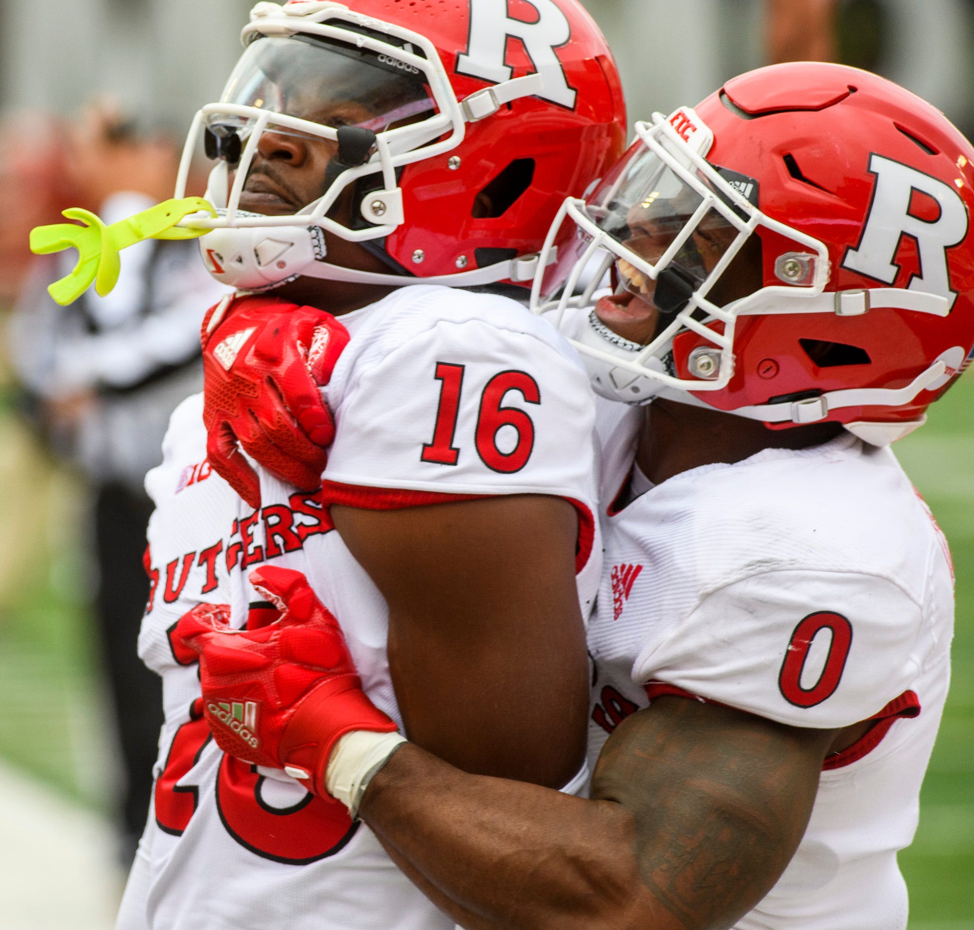 Why are there hundreds of shirtless guys at IU-Rutgers football game?