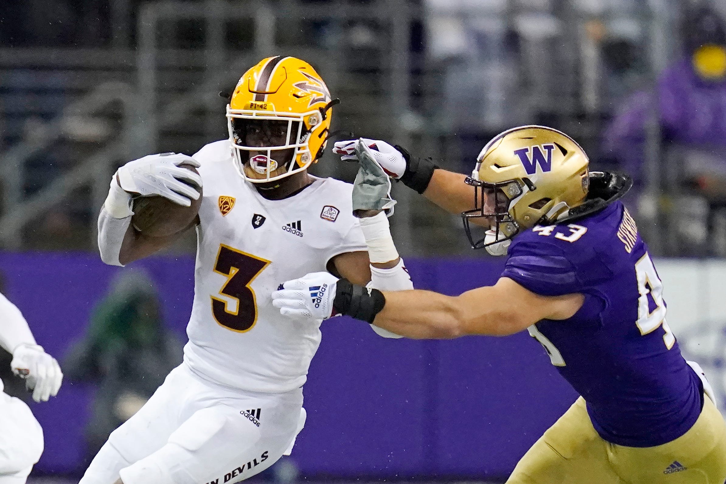 Former Arizona State RB Rachaad White Prepping For NFL Combine